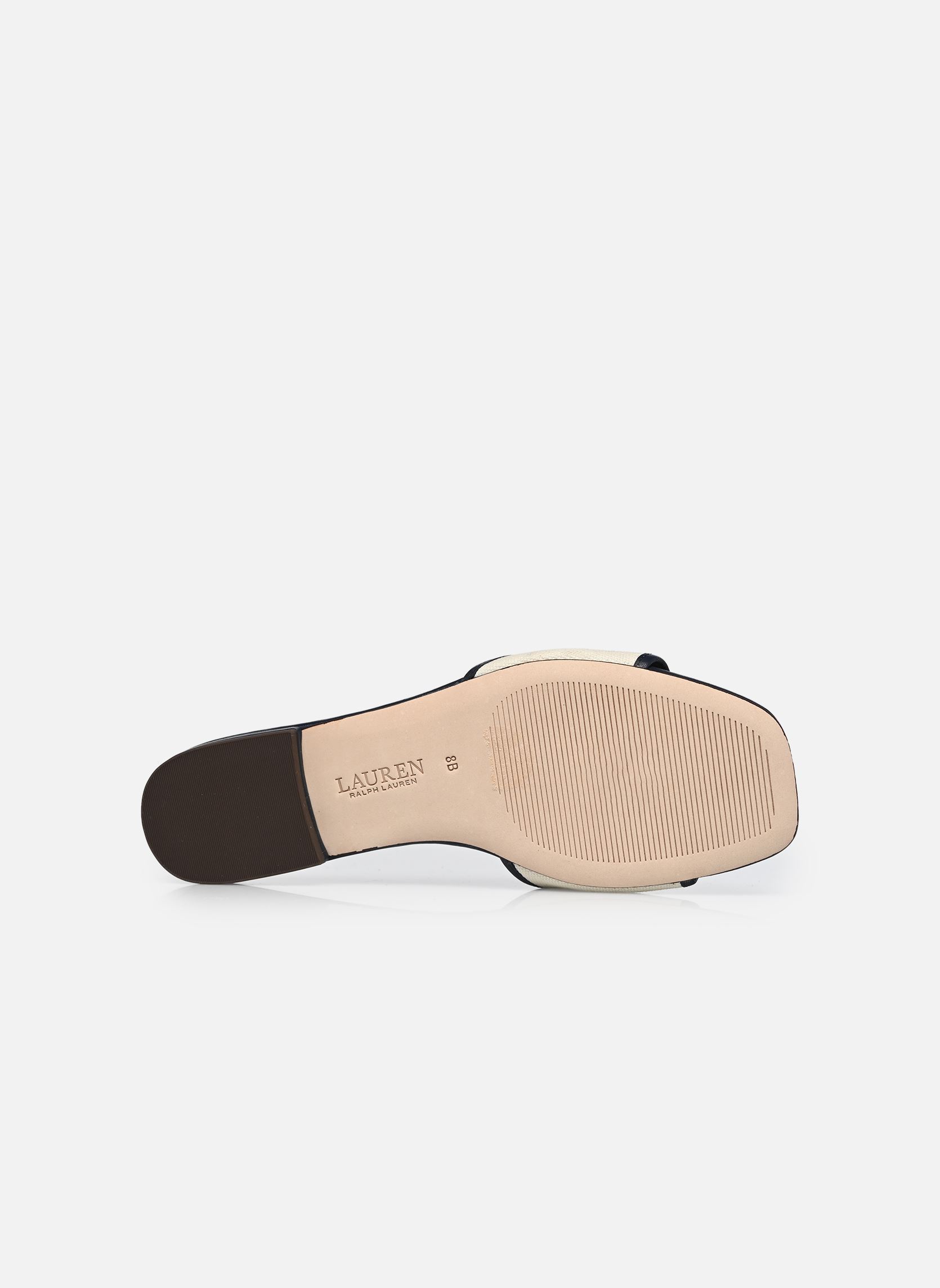 Mules Everley Sld2-Sandals-Slide femme bleu Lauren Ralph Lauren Mules Everley Sld2-Sandals-Slide femme bleu Natural/Refined Navy