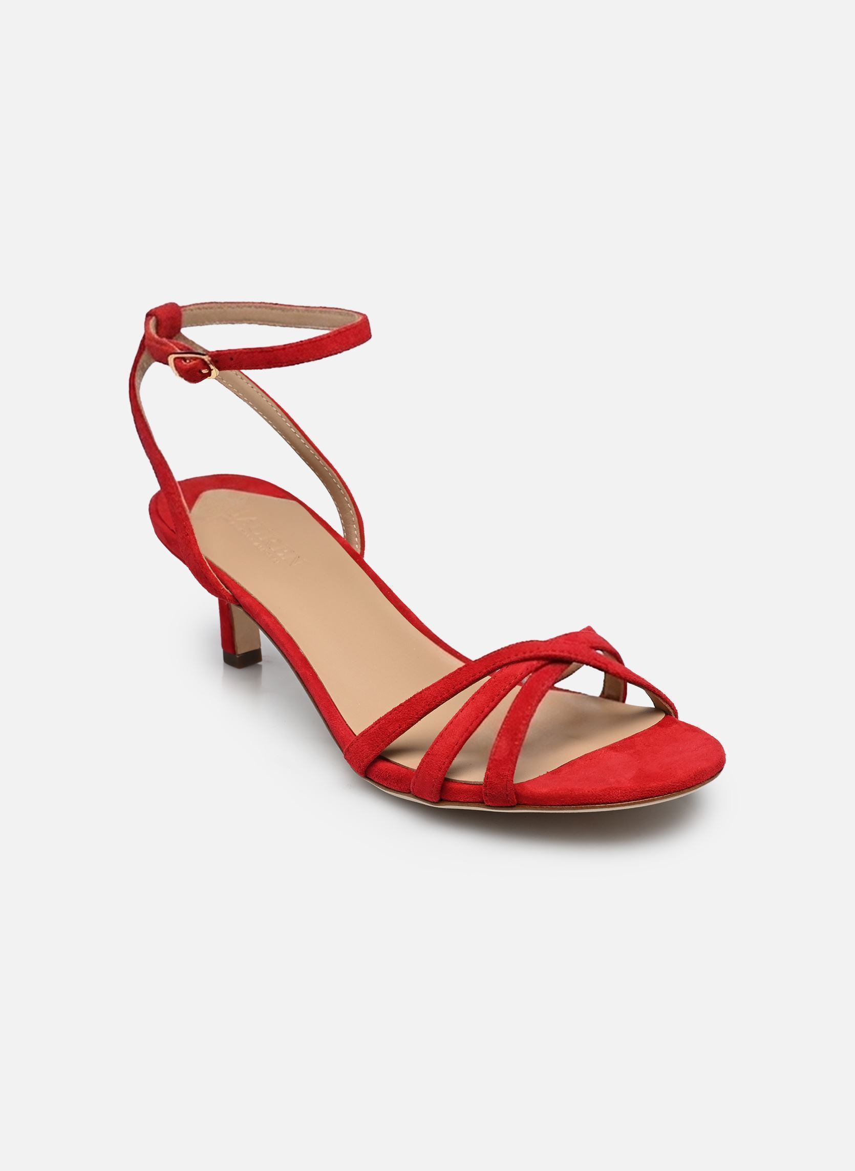 Sandales et nu pieds Lauren Ralph Lauren Kendyl Kttn Sandals Heel Sandal pour Femme