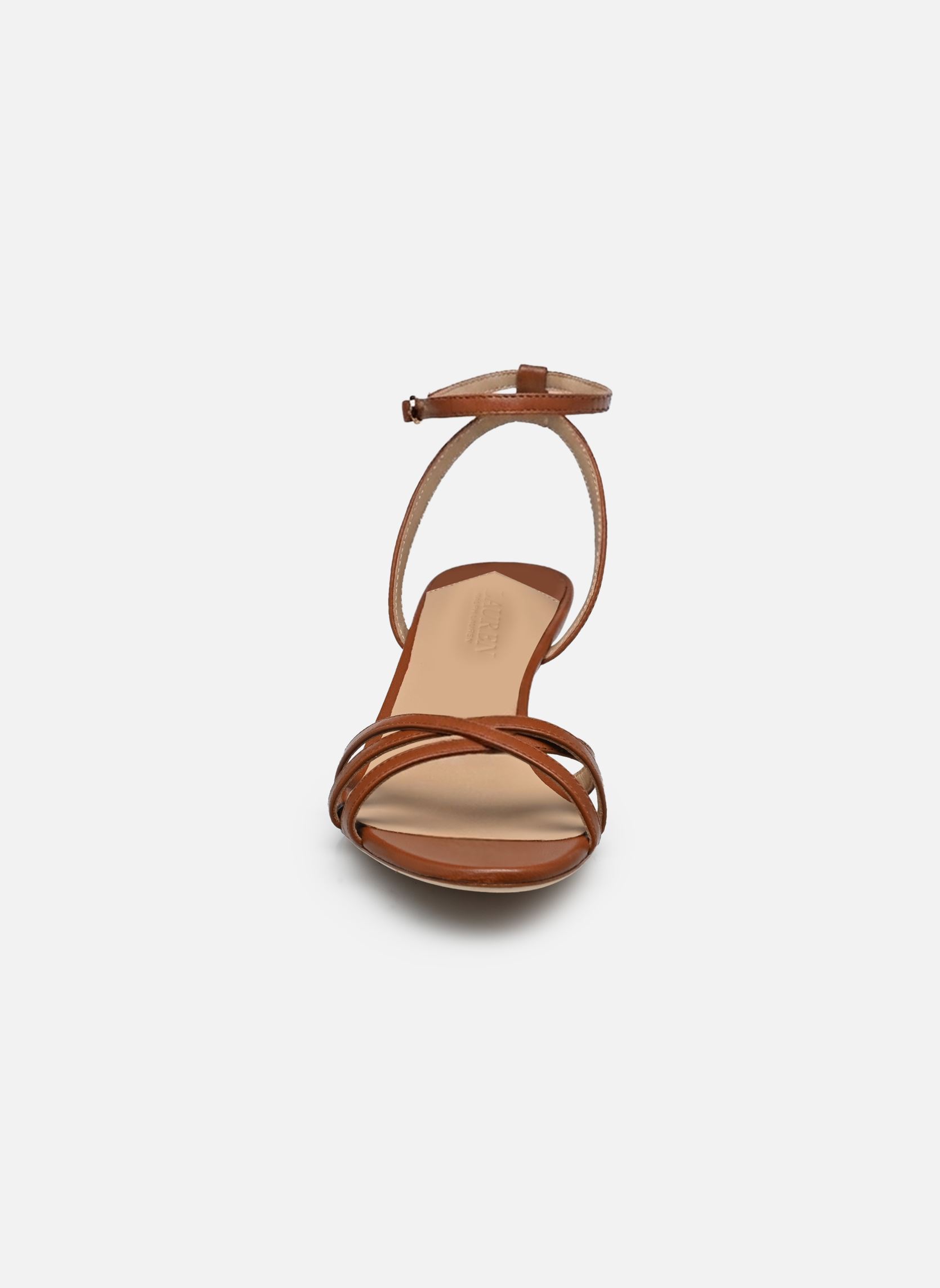 Sandales Kendyl Kttn-Sandals-Heel Sandal femme marron Lauren Ralph Lauren Sandales Kendyl Kttn-Sandals-Heel Sandal femme marron Lauren tan