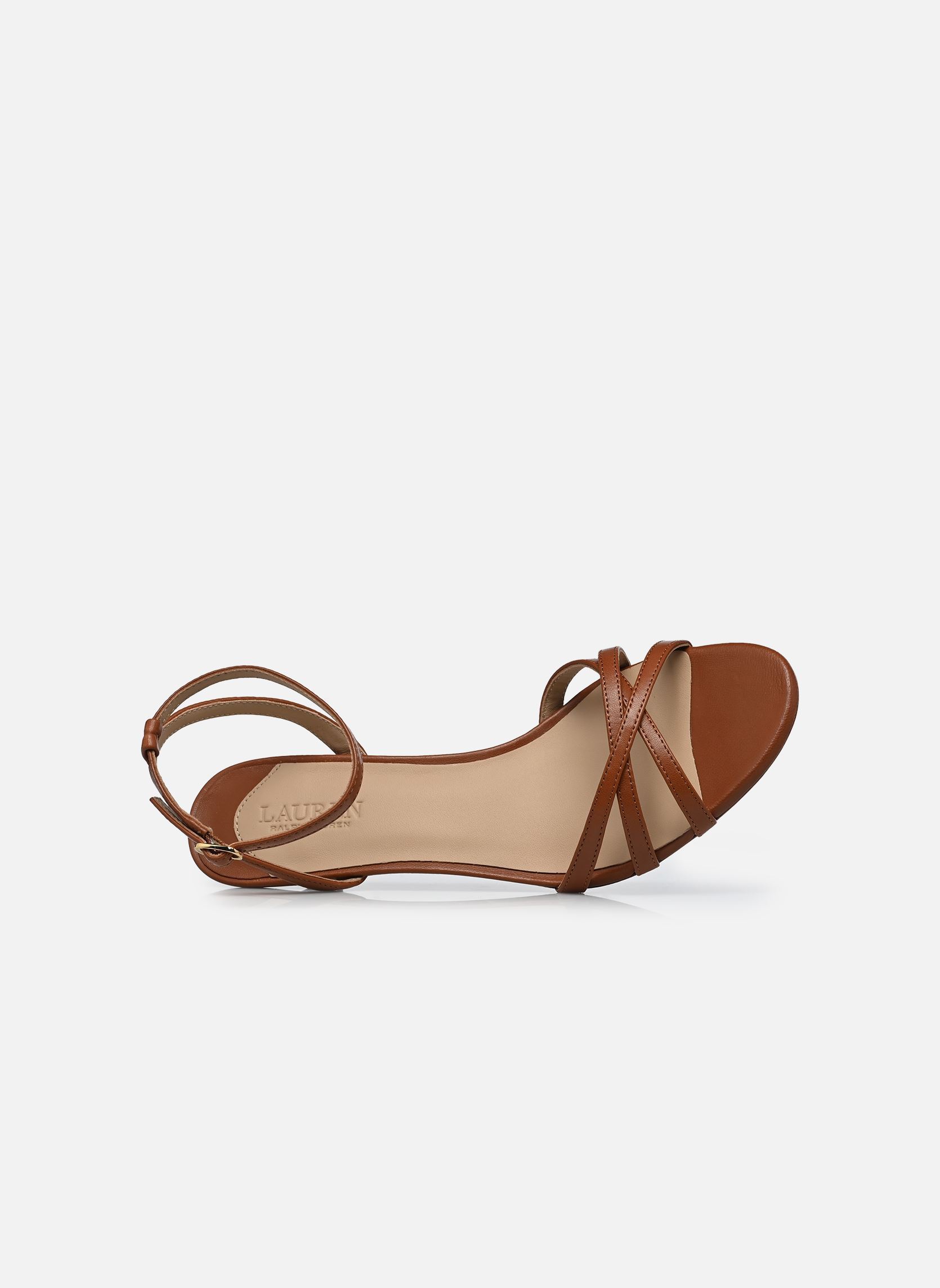 Sandales Kendyl Kttn-Sandals-Heel Sandal femme marron Lauren Ralph Lauren Sandales Kendyl Kttn-Sandals-Heel Sandal femme marron Lauren tan