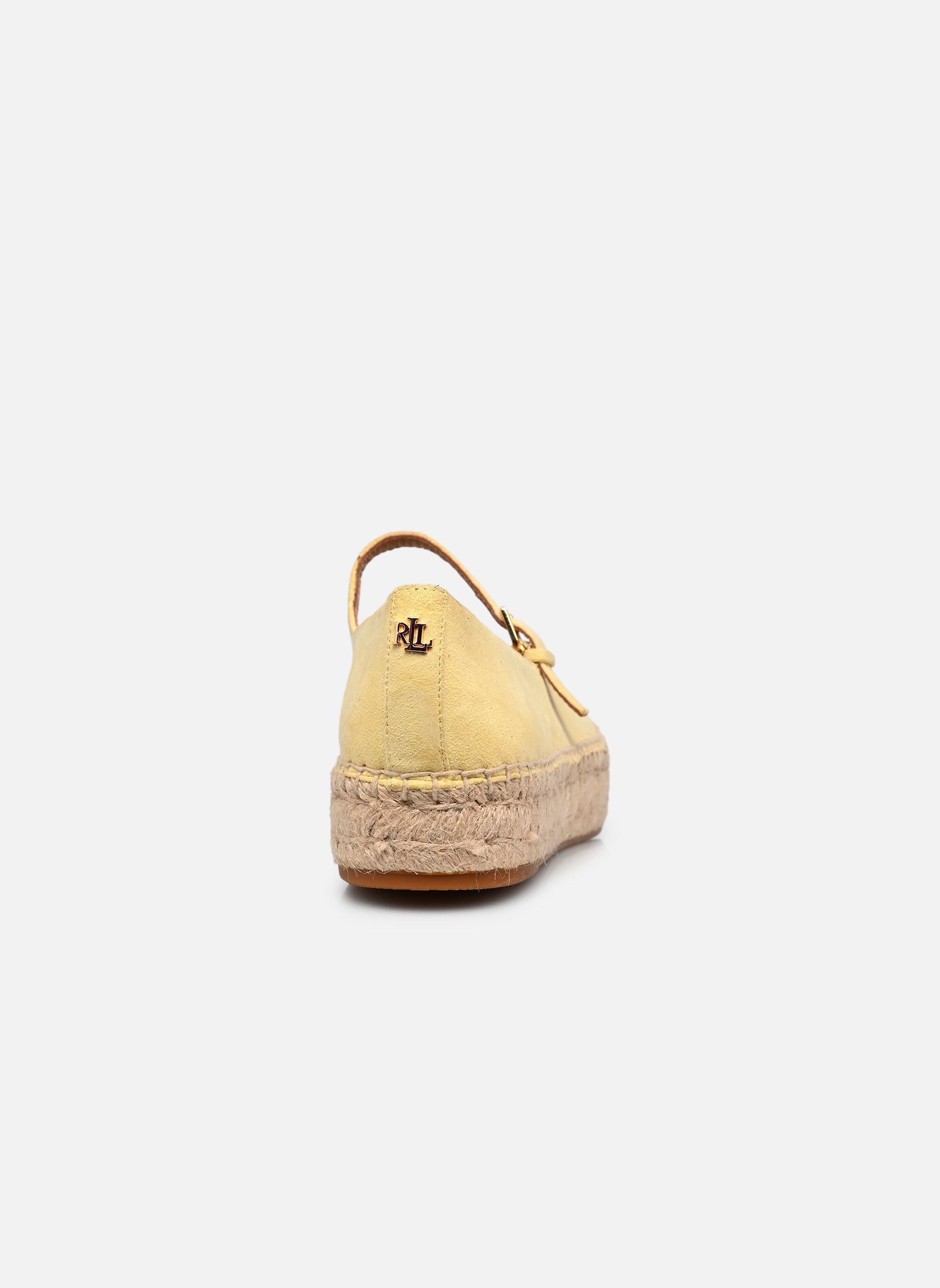 Espadrilles compensées et plateformes Luize Mj-Espadrilles-Flat femme jaune Lauren Ralph Lauren Espadrilles compensées et plateformes Luize Mj-Espadrilles-Flat femme jaune Lemon Sorbet