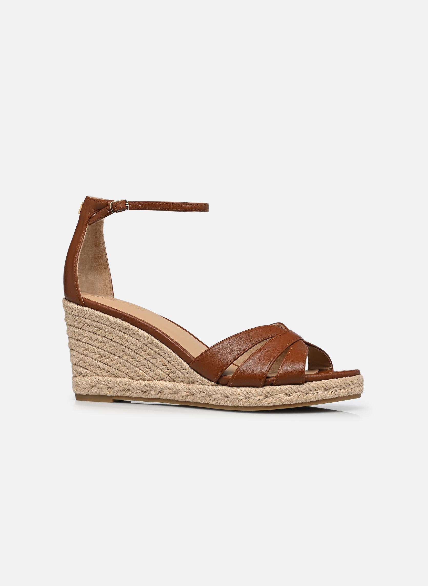 Espadrilles compensées et plateformes Nellie-Espadrilles-Wedge femme marron Lauren Ralph Lauren Espadrilles compensées et plateformes Nellie-Espadrilles-Wedge femme marron Lauren tan
