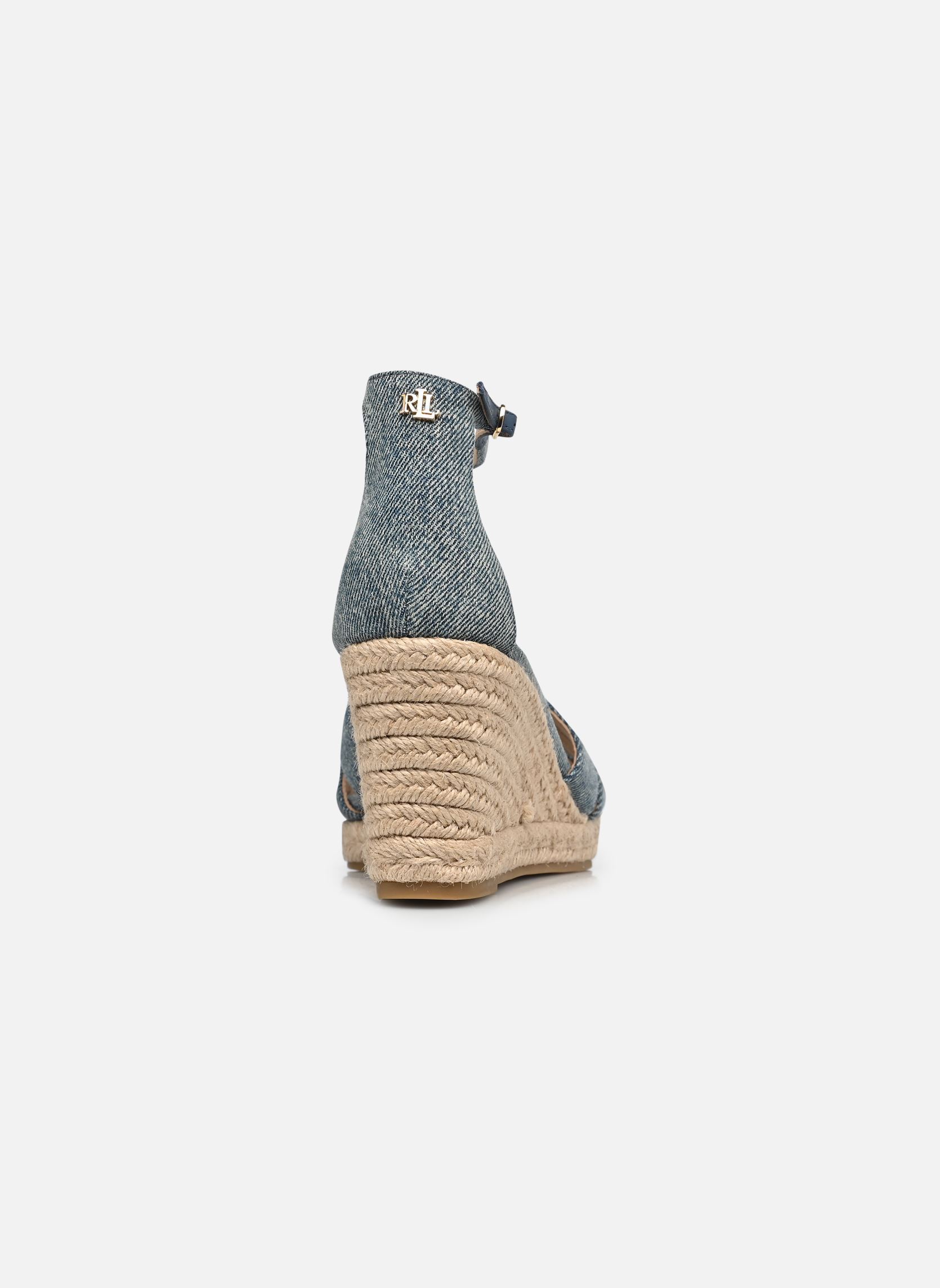 Keil- und Plateau-Espadrilles Nellie-Espadrilles-Wedge damen blau Lauren Ralph Lauren Keil- und Plateau-Espadrilles Nellie-Espadrilles-Wedge damen blau Blue