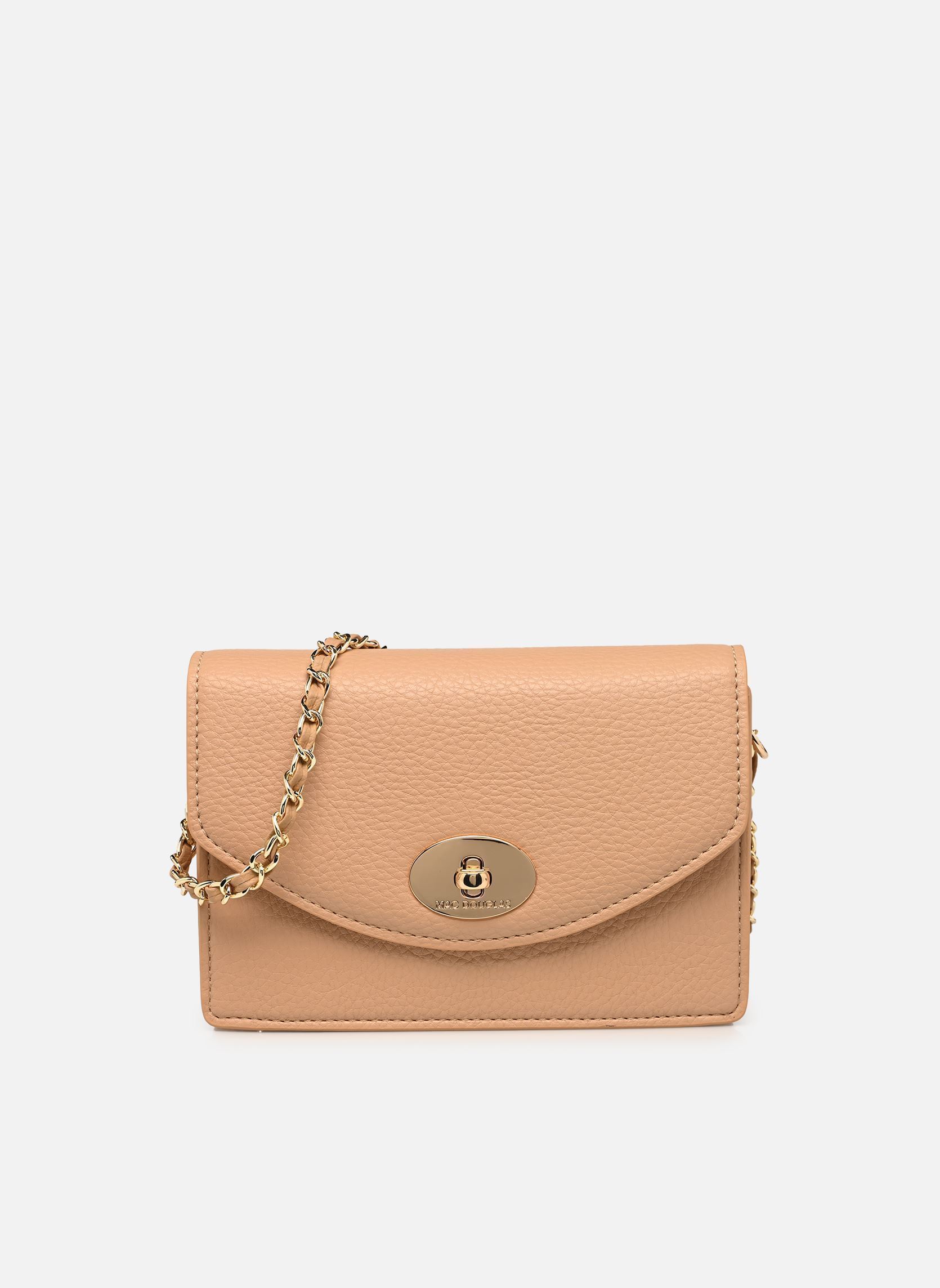 Sacs bandoulière Faustine Mini Montana femme beige Mac Douglas Sacs bandoulière Faustine Mini Montana femme beige Grainé Noix G32