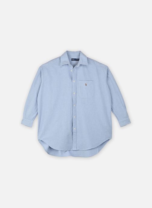 Polo Ralph Lauren Hemden Chemise Big Fit en coton Oxford damen blau