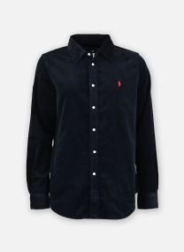 Chemises Chemise velours de coton Slim Fit femme bleu