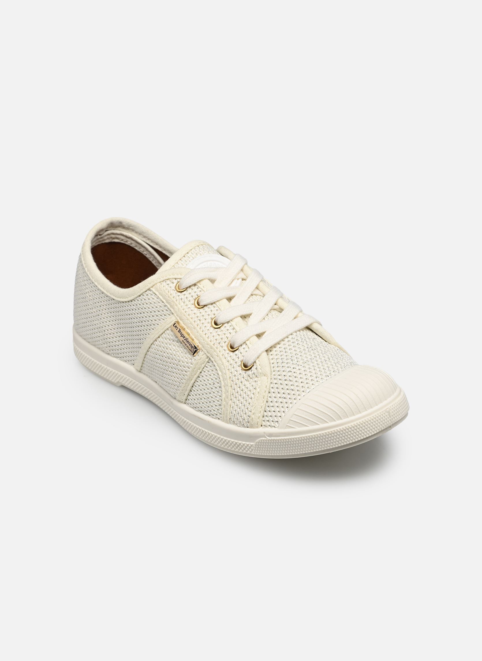 Baskets toile CLARIS femme blanc Les Tropéziennes par M Belarbi Baskets toile CLARIS femme blanc BLANC