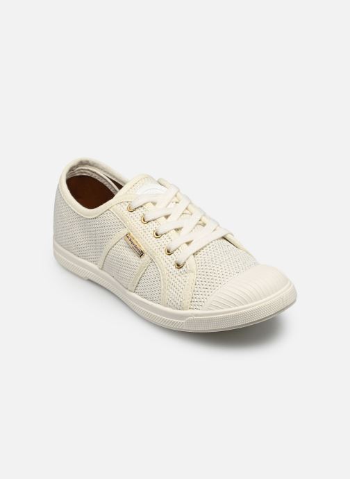 Les Tropéziennes par M Belarbi Baskets toile CLARIS femme blanc