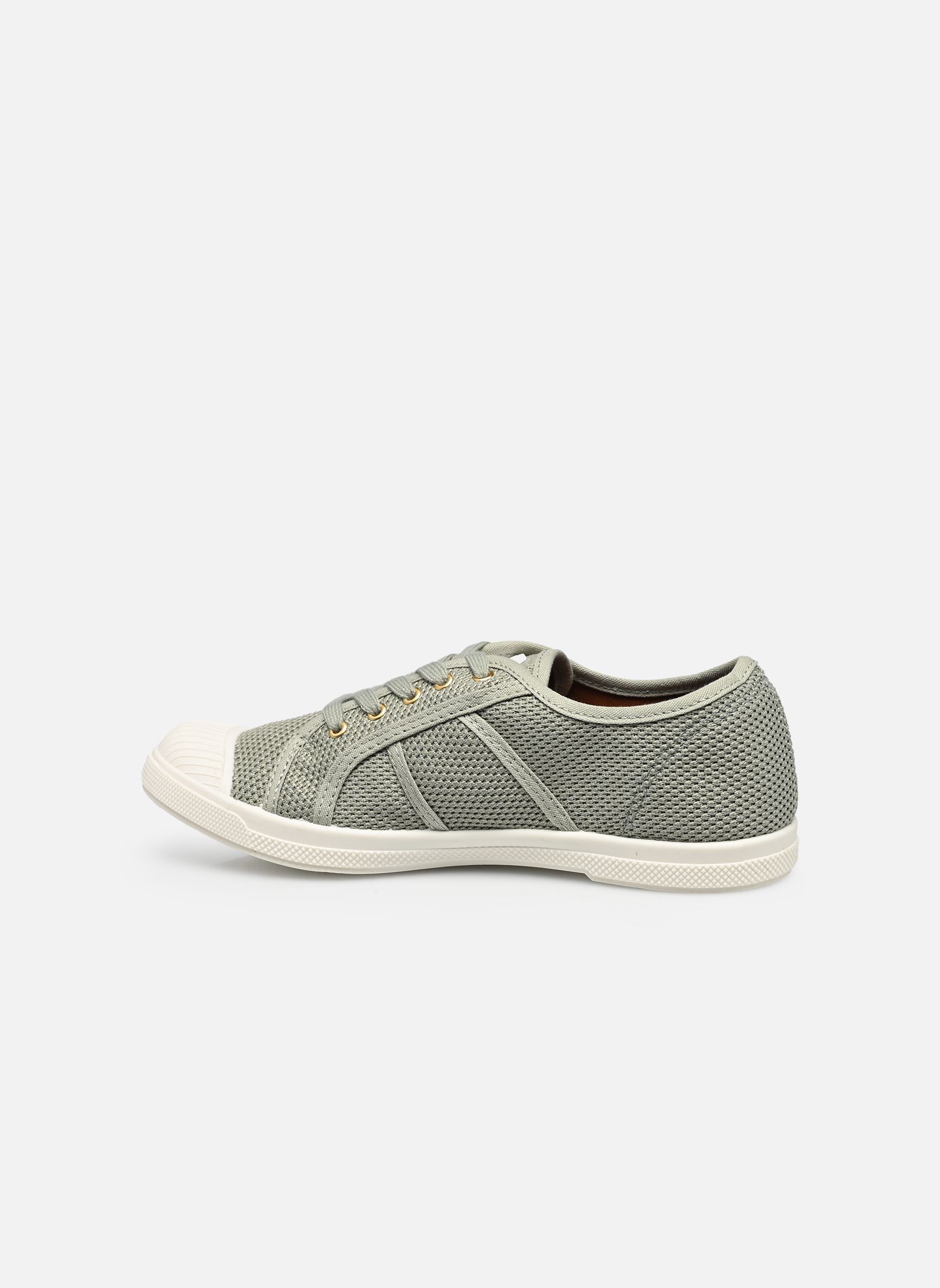 Baskets toile CLARIS femme vert Les Tropéziennes par M Belarbi Baskets toile CLARIS femme vert TILLEUL