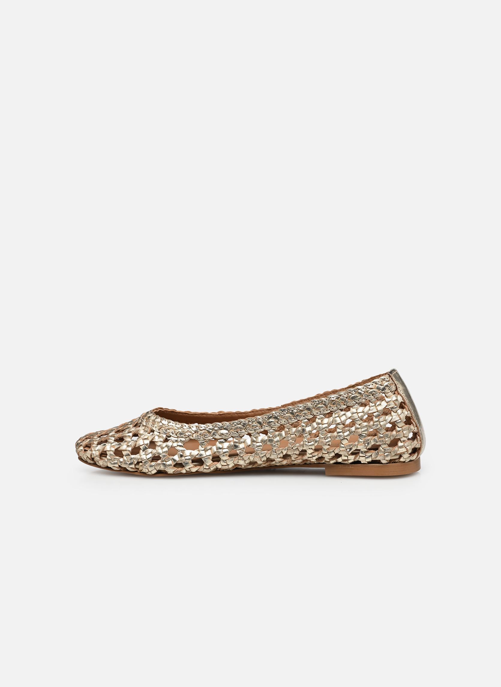 Klassische Ballerinas ZIGGY damen gold und bronze Les Tropéziennes par M Belarbi Klassische Ballerinas ZIGGY damen gold und bronze Or