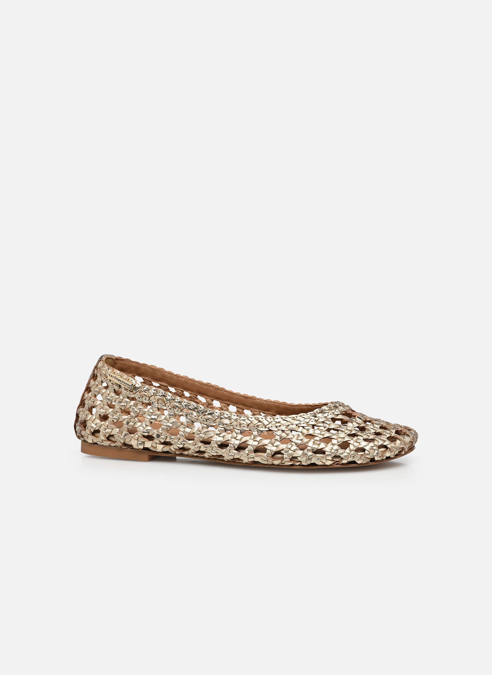 Klassische Ballerinas ZIGGY damen gold und bronze Les Tropéziennes par M Belarbi Klassische Ballerinas ZIGGY damen gold und bronze Or