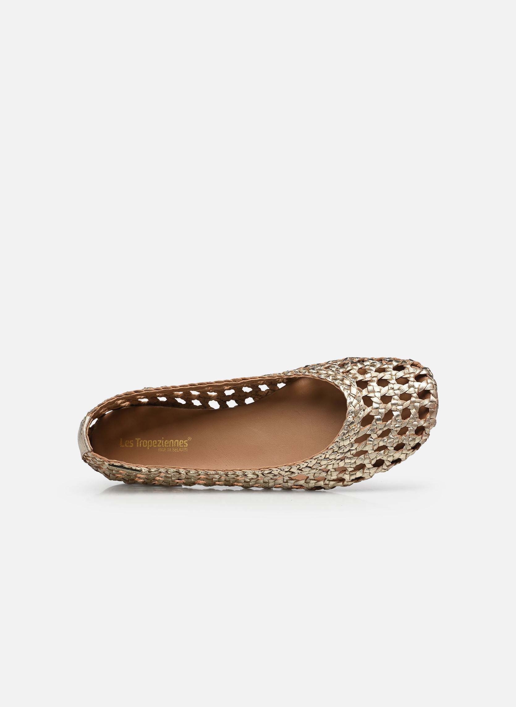 Klassische Ballerinas ZIGGY damen gold und bronze Les Tropéziennes par M Belarbi Klassische Ballerinas ZIGGY damen gold und bronze Or