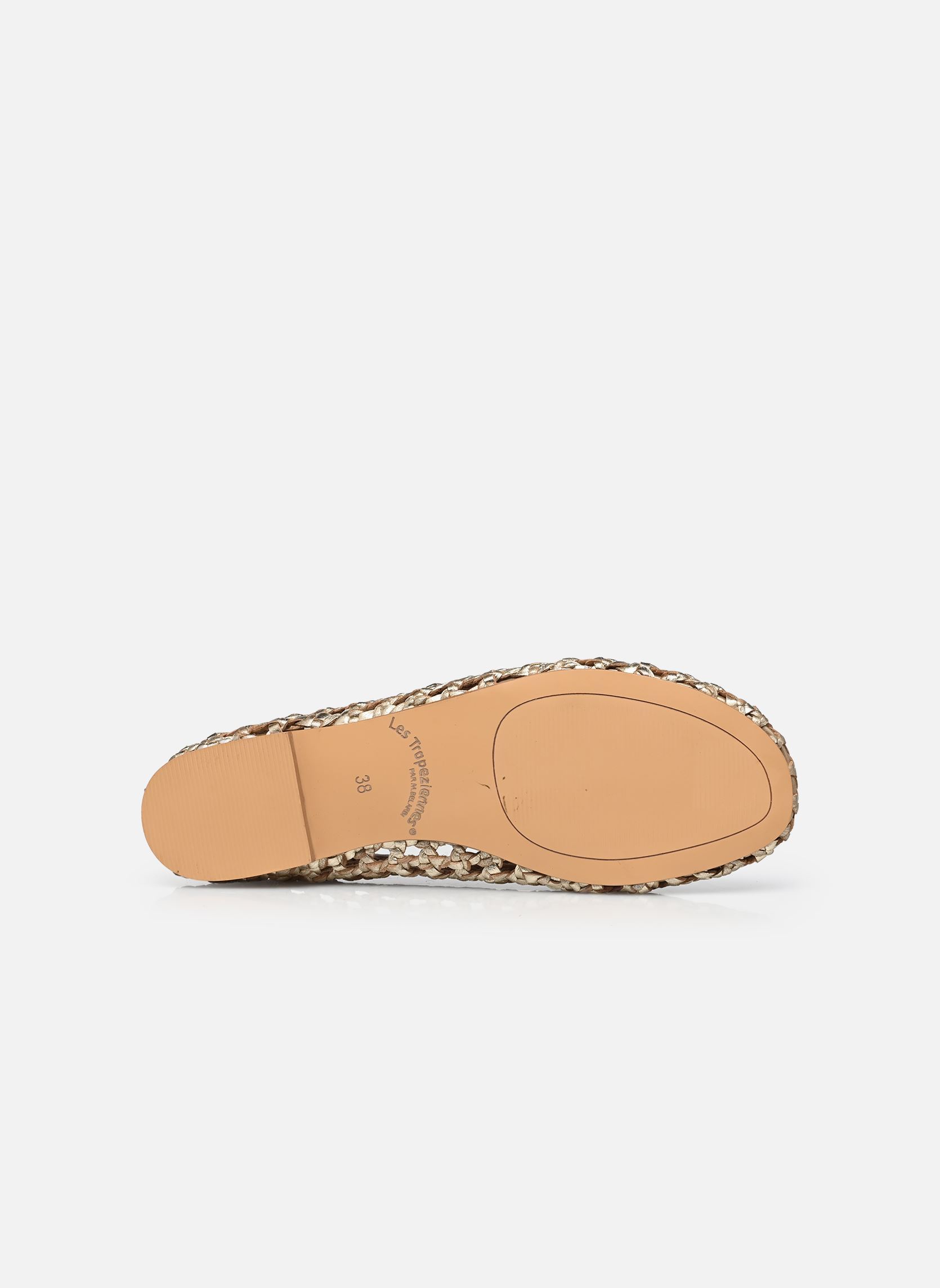 Klassische Ballerinas ZIGGY damen gold und bronze Les Tropéziennes par M Belarbi Klassische Ballerinas ZIGGY damen gold und bronze Or