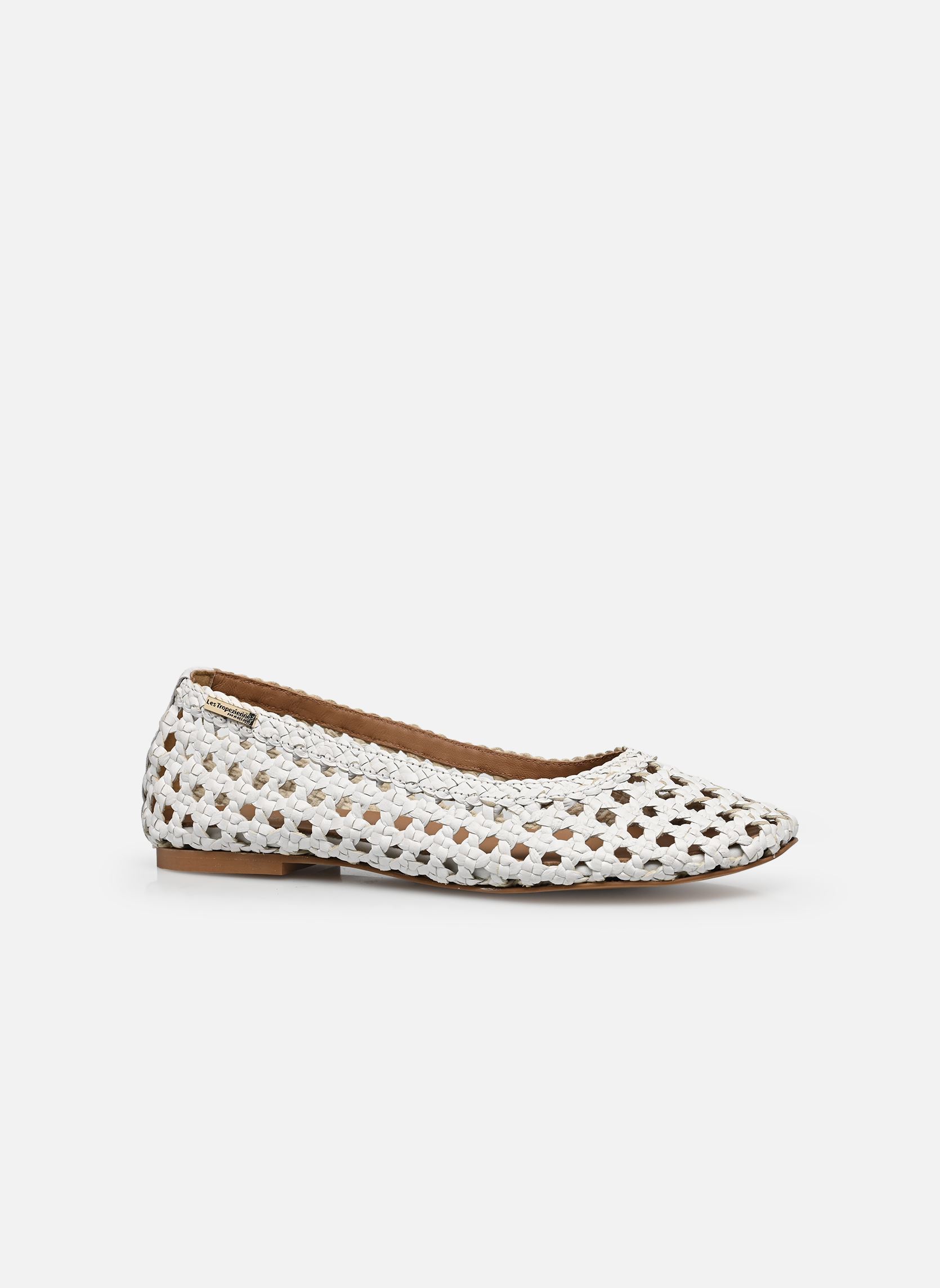 Klassische Ballerinas ZIGGY damen weiß Les Tropéziennes par M Belarbi Klassische Ballerinas ZIGGY damen weiß Blanc