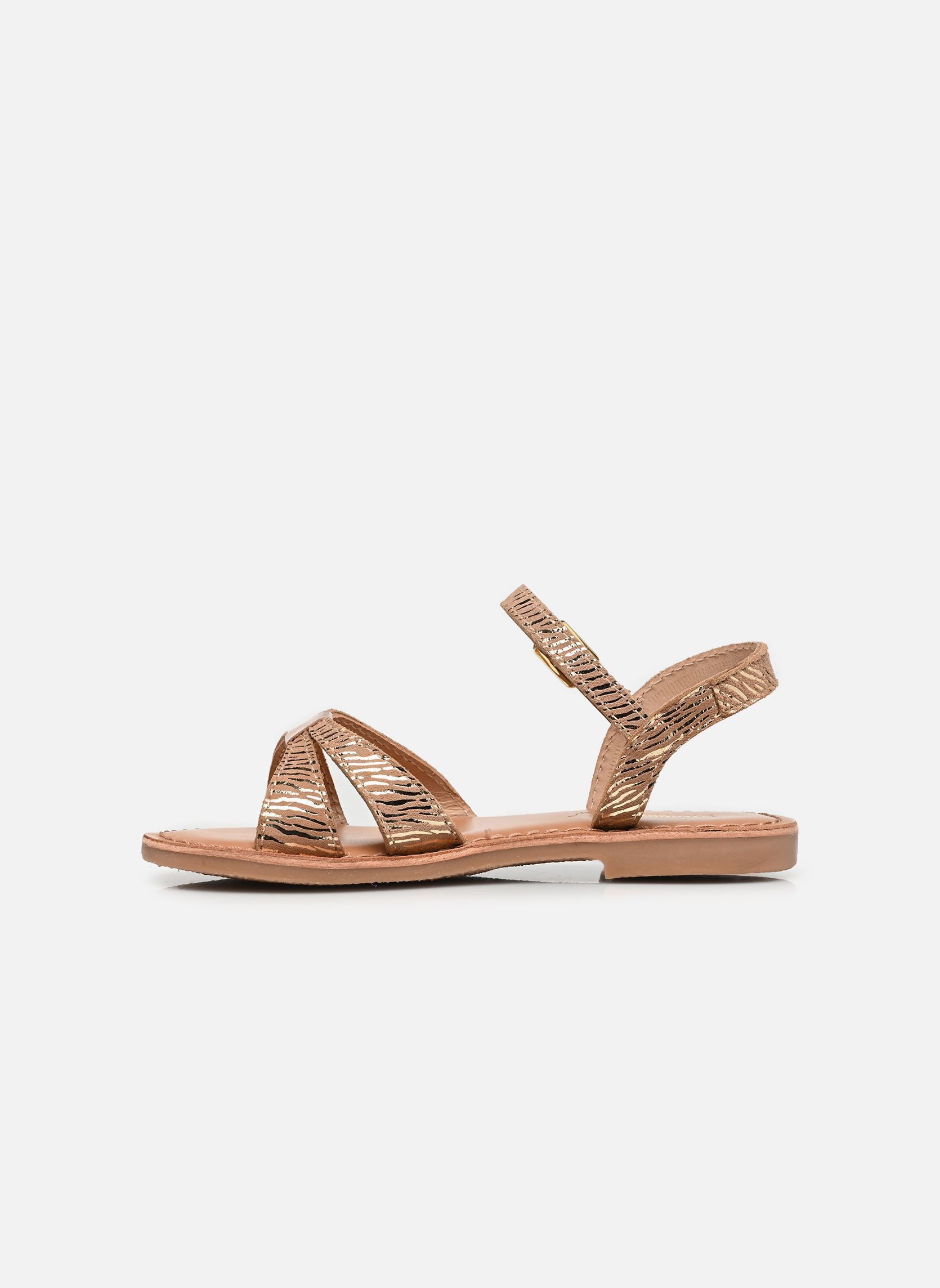 Sandalen BELLE E mädchen beige Les Tropéziennes par M Belarbi Sandalen BELLE E mädchen beige Beige Zebre