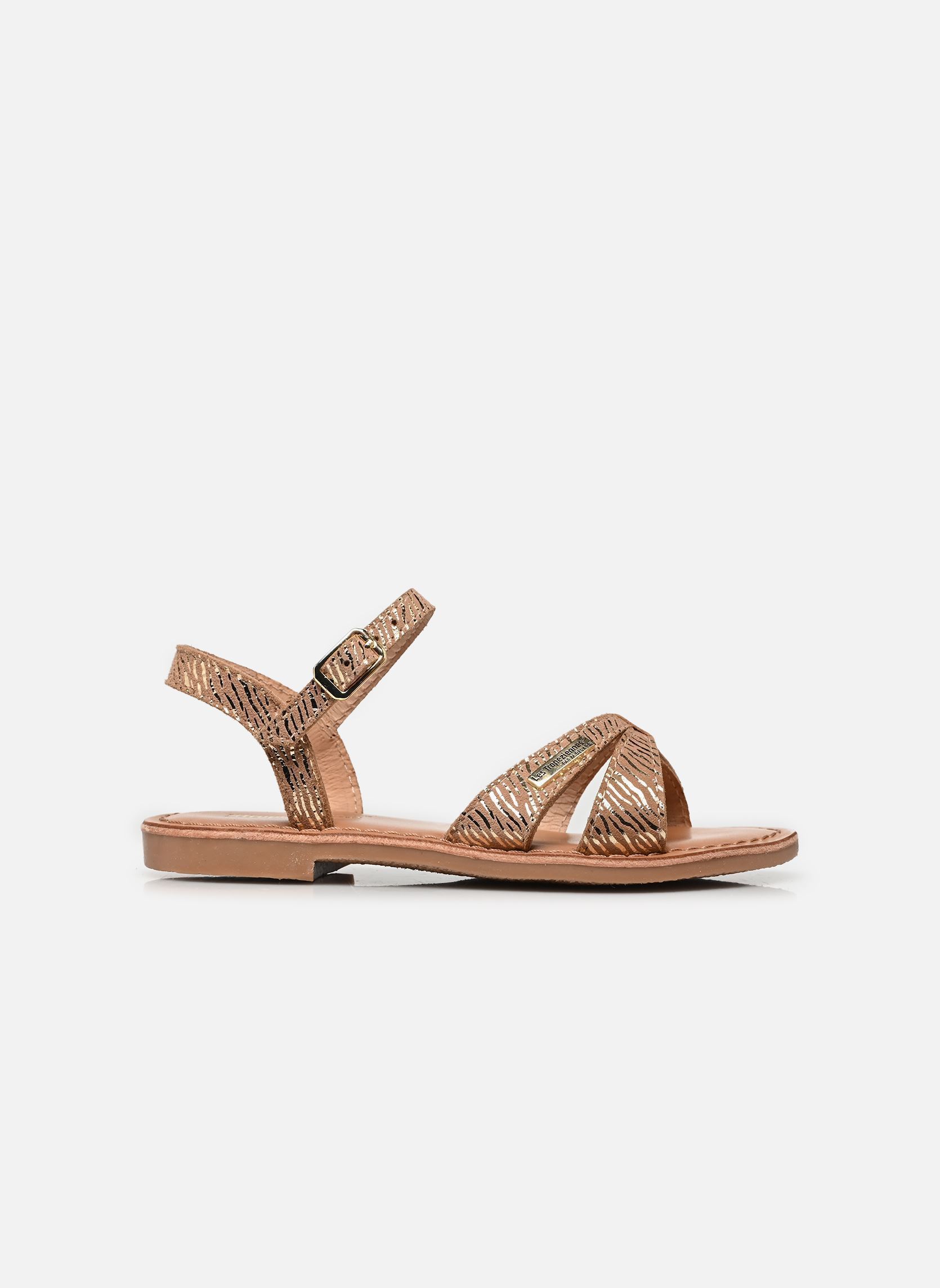 Sandalen BELLE E mädchen beige Les Tropéziennes par M Belarbi Sandalen BELLE E mädchen beige Beige Zebre