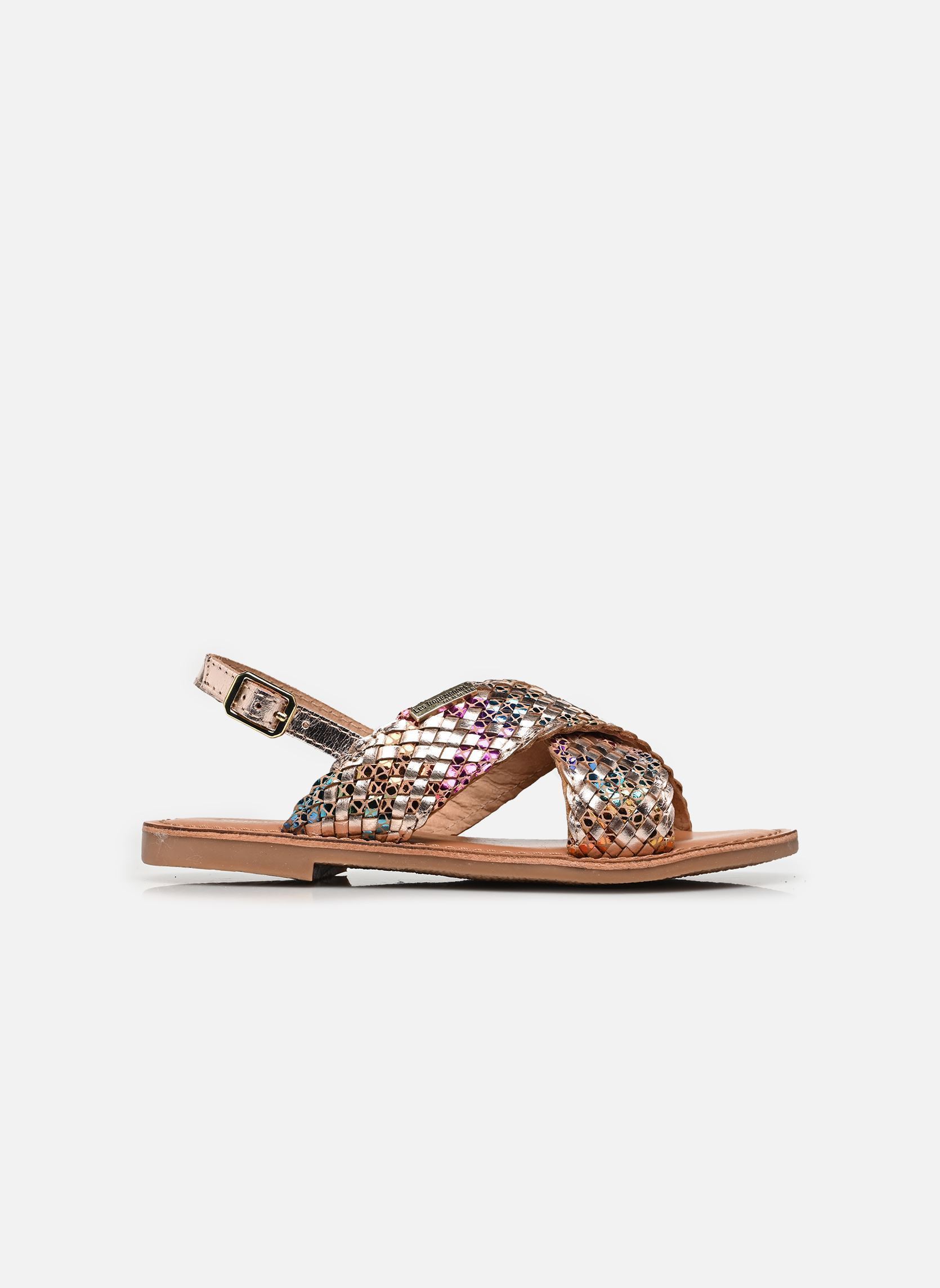 Sandalen BISOU meisjes goud en brons Les Tropéziennes par M Belarbi Sandalen BISOU meisjes goud en brons Or-Multi