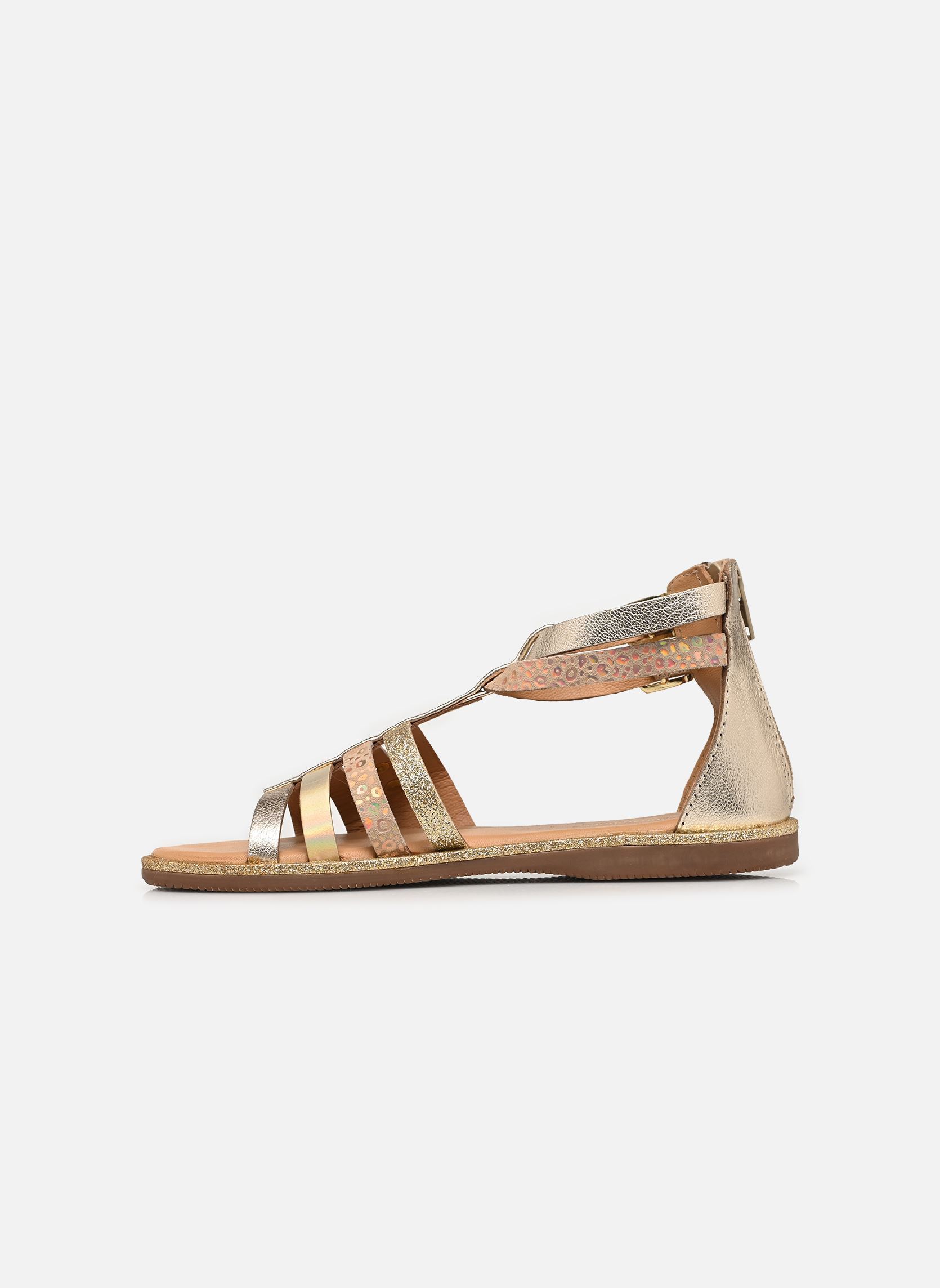 Sandalen INIAME mädchen gold und bronze Les Tropéziennes par M Belarbi Sandalen INIAME mädchen gold und bronze Or-Multi