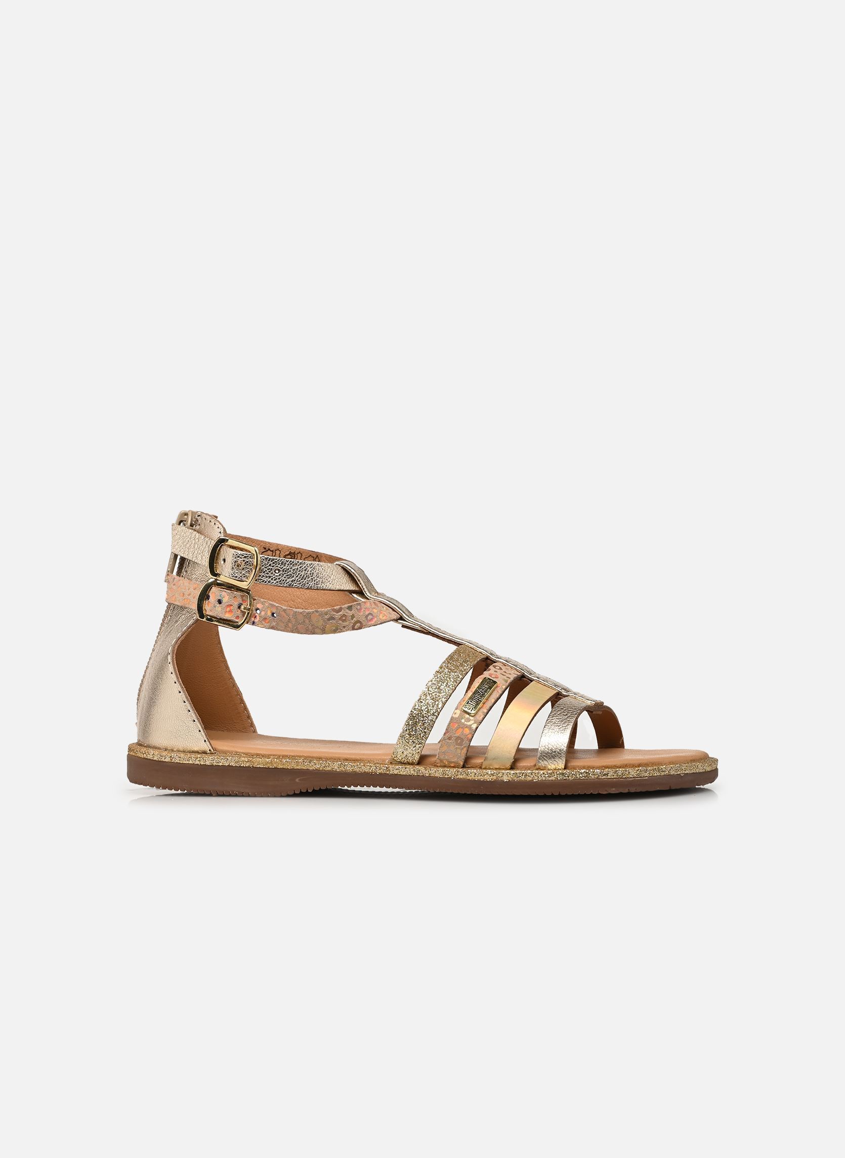 Sandalen INIAME mädchen gold und bronze Les Tropéziennes par M Belarbi Sandalen INIAME mädchen gold und bronze Or-Multi