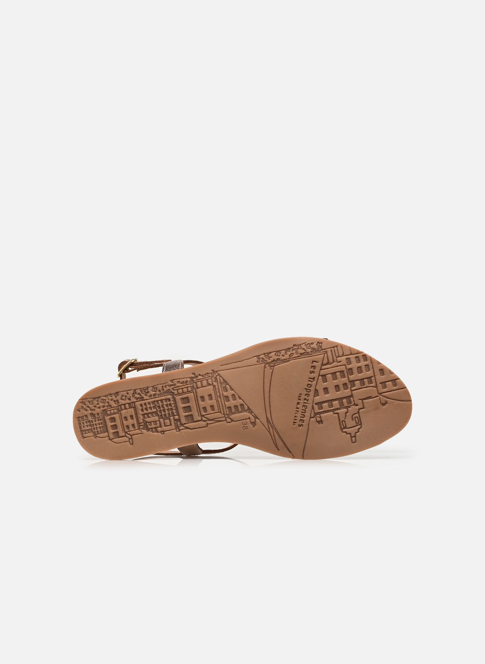 Sandalen HAMATGUM damen gold und bronze Les Tropéziennes par M Belarbi Sandalen HAMATGUM damen gold und bronze Or Grainé