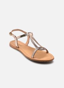 Sandalen HAMATGUM damen gold und bronze