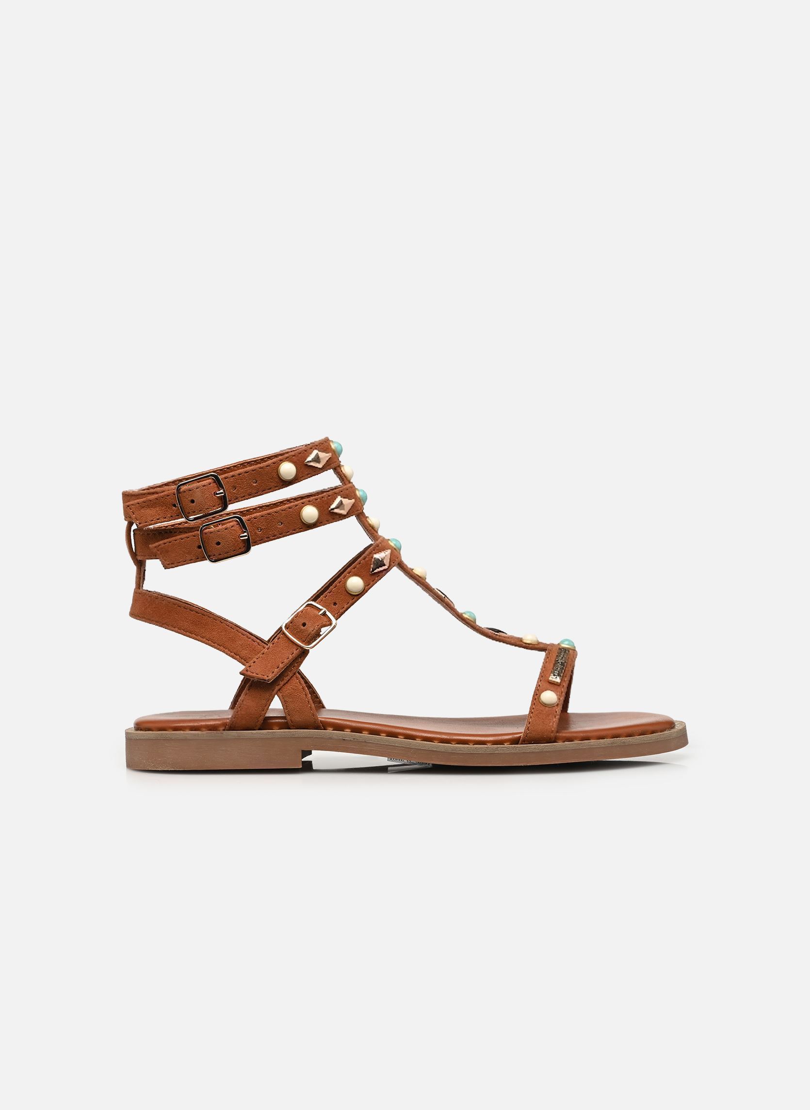 Sandales CORIKA femme marron Les Tropéziennes par M Belarbi Sandales CORIKA femme marron Camel