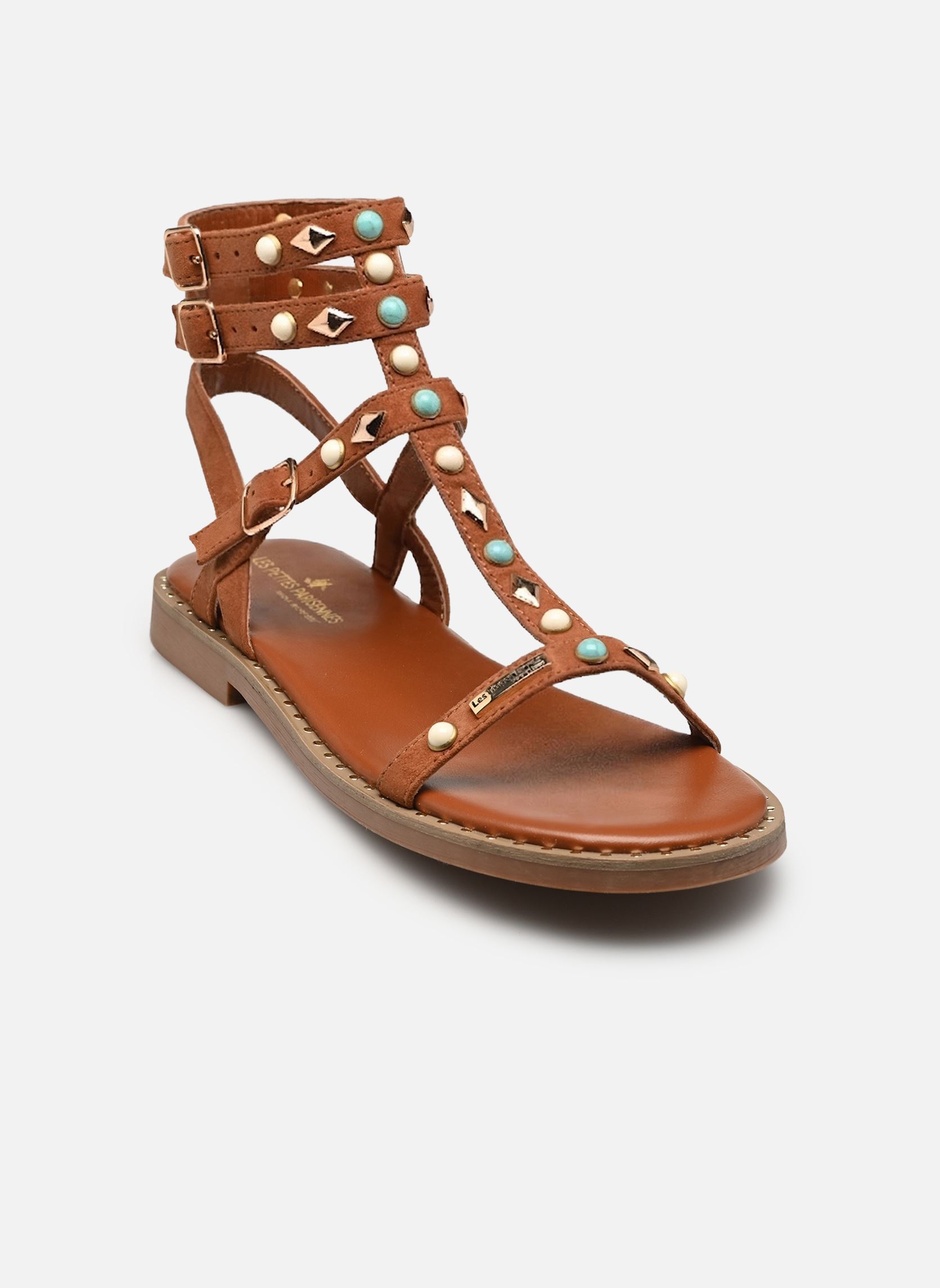 Sandales CORIKA femme marron Les Tropéziennes par M Belarbi Sandales CORIKA femme marron Camel