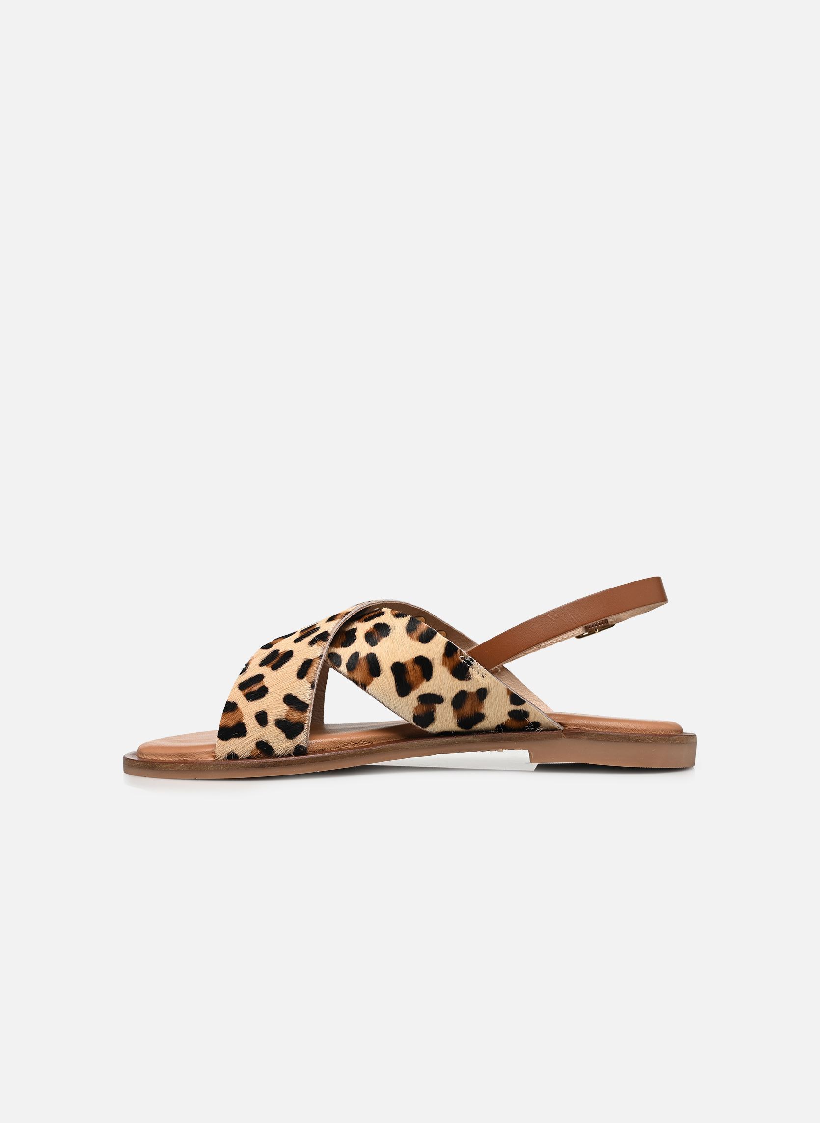 Sandalen DOAPO dames beige Les Tropéziennes par M Belarbi Sandalen DOAPO dames beige Leopard