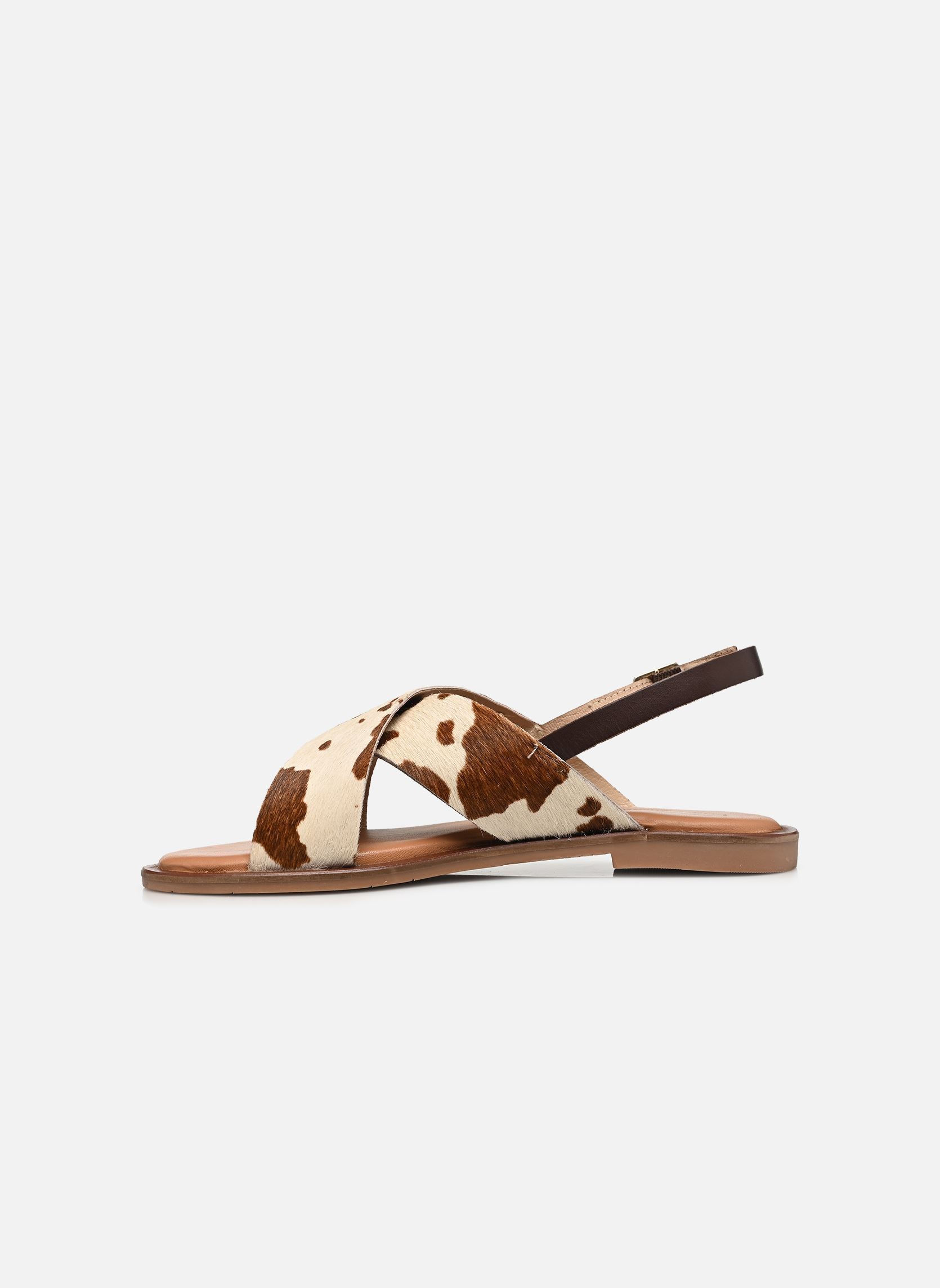 Sandalen DOAPO dames bruin Les Tropéziennes par M Belarbi Sandalen DOAPO dames bruin Vache
