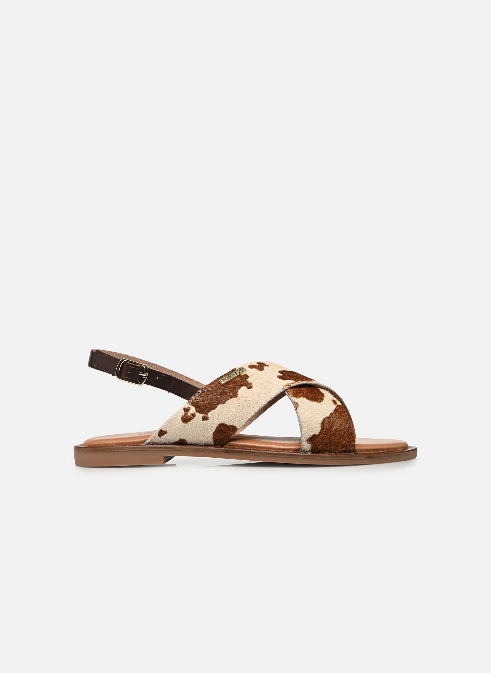 Sandalen DOAPO dames bruin Les Tropéziennes par M Belarbi Sandalen DOAPO dames bruin Vache
