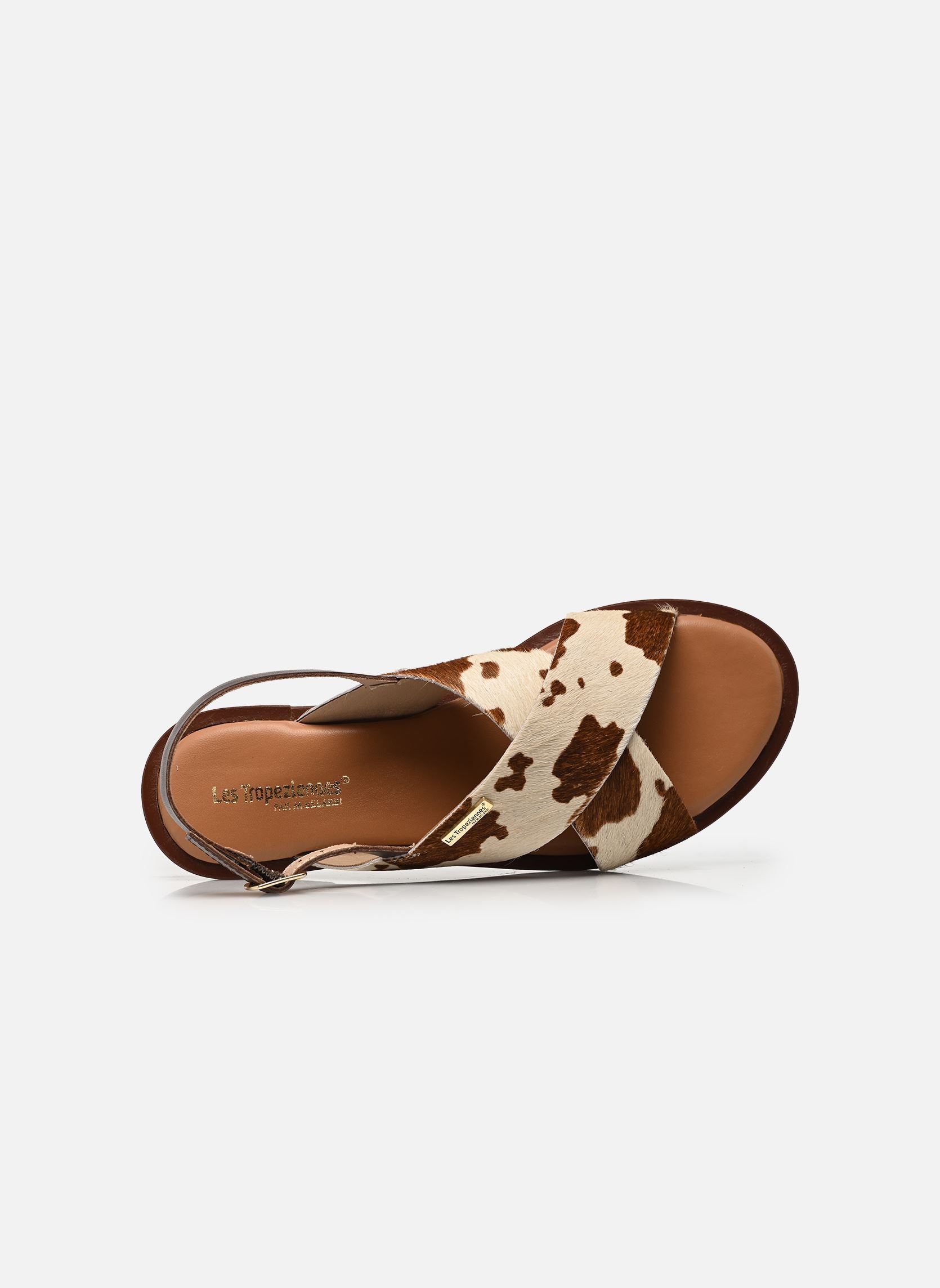Sandalen DOAPO dames bruin Les Tropéziennes par M Belarbi Sandalen DOAPO dames bruin Vache