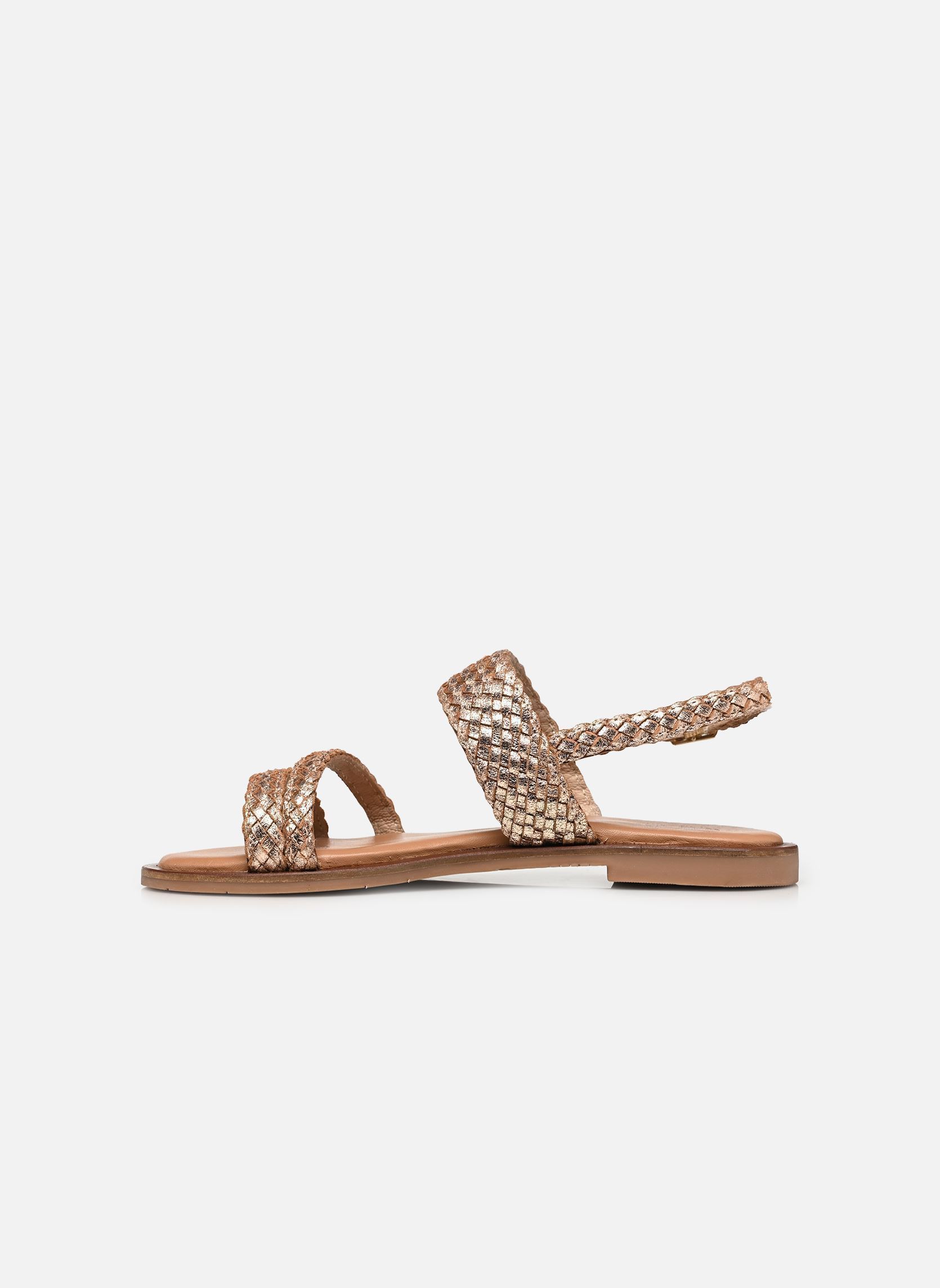 Sandalen DOBELLE damen gold und bronze Les Tropéziennes par M Belarbi Sandalen DOBELLE damen gold und bronze Or Craquele