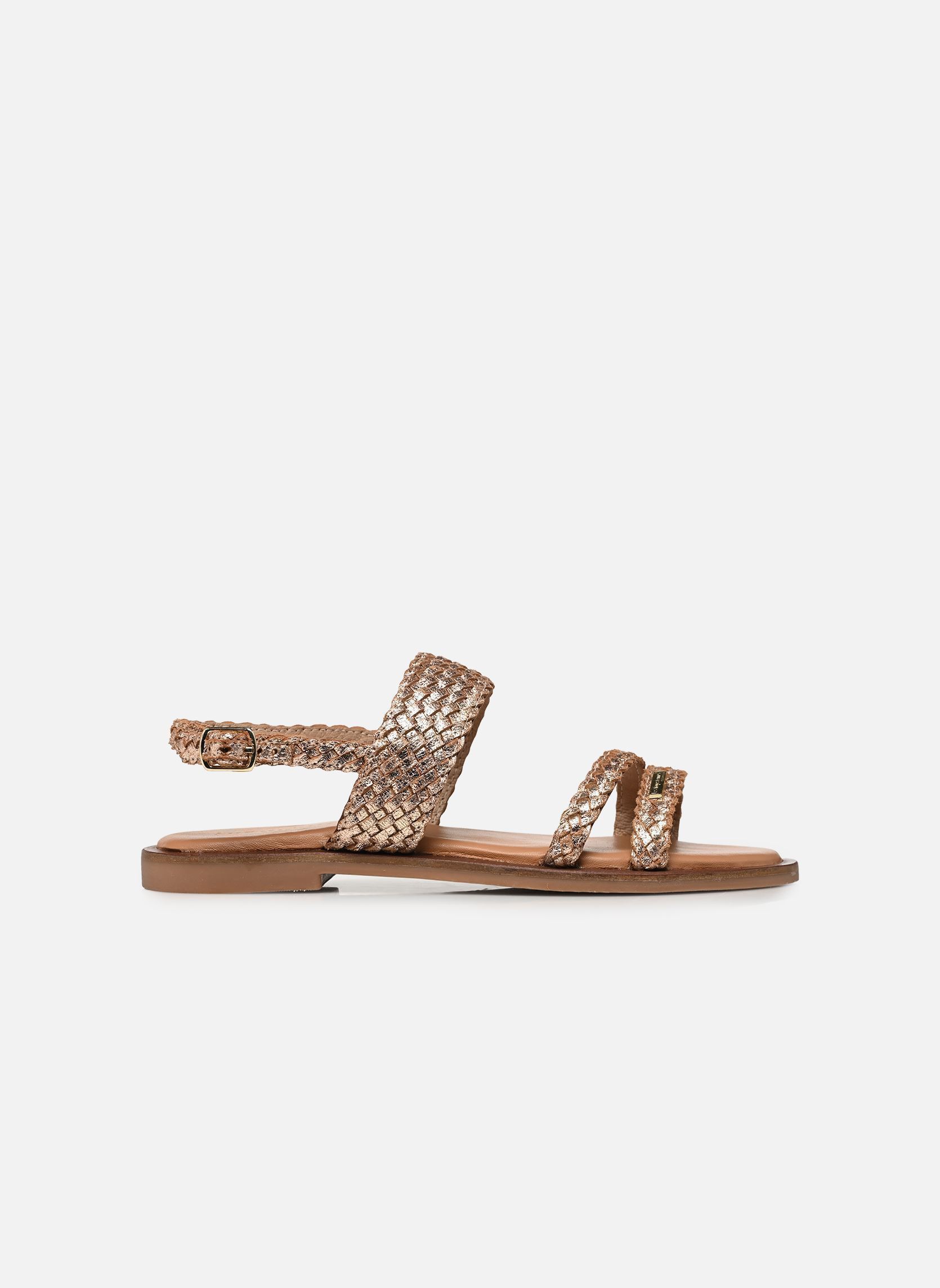 Sandalen DOBELLE damen gold und bronze Les Tropéziennes par M Belarbi Sandalen DOBELLE damen gold und bronze Or Craquele