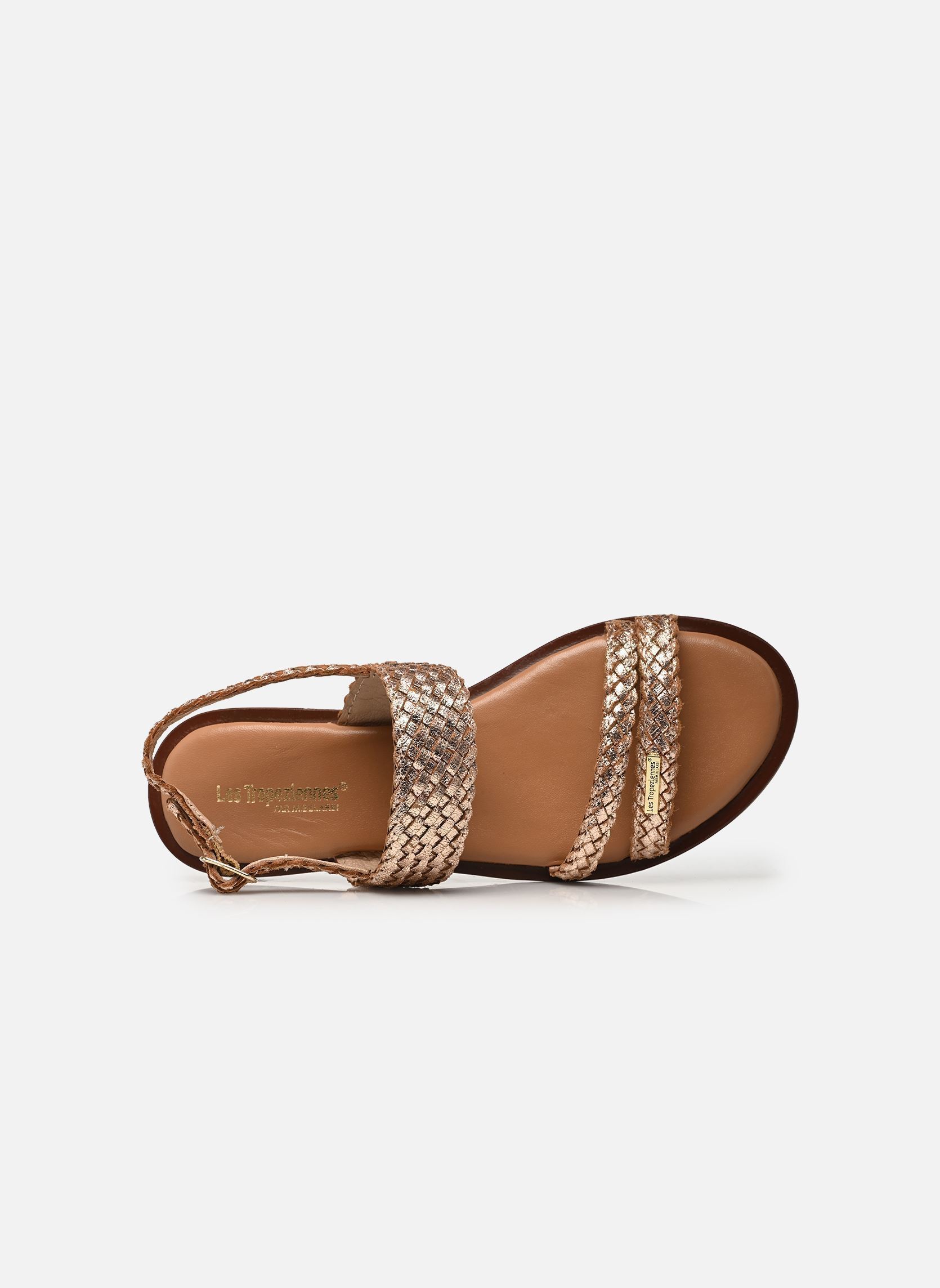 Sandalen DOBELLE damen gold und bronze Les Tropéziennes par M Belarbi Sandalen DOBELLE damen gold und bronze Or Craquele