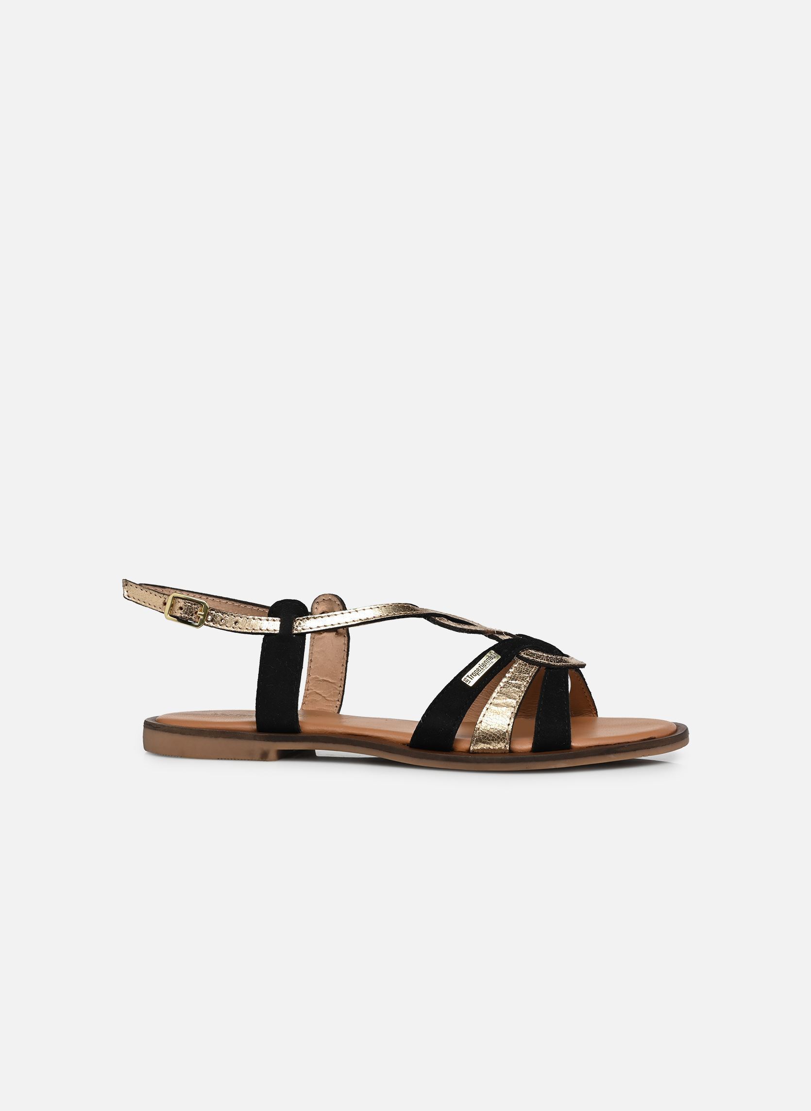 Sandalen HABBY damen schwarz Les Tropéziennes par M Belarbi Sandalen HABBY damen schwarz Noir-or