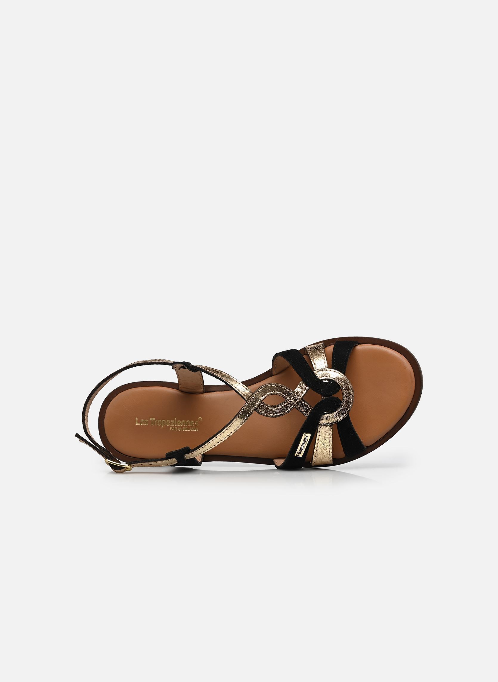Sandalen HABBY damen schwarz Les Tropéziennes par M Belarbi Sandalen HABBY damen schwarz Noir-or