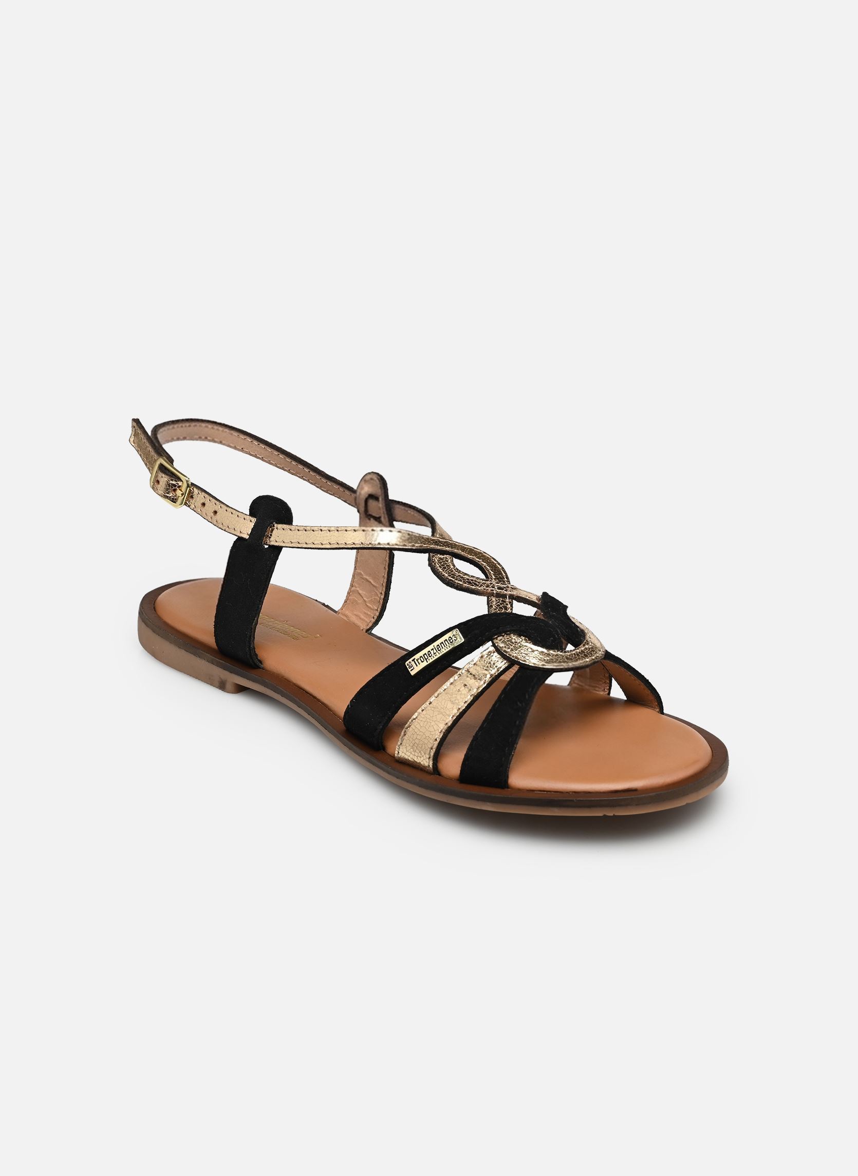Sandalen HABBY damen schwarz Les Tropéziennes par M Belarbi Sandalen HABBY damen schwarz Noir-or