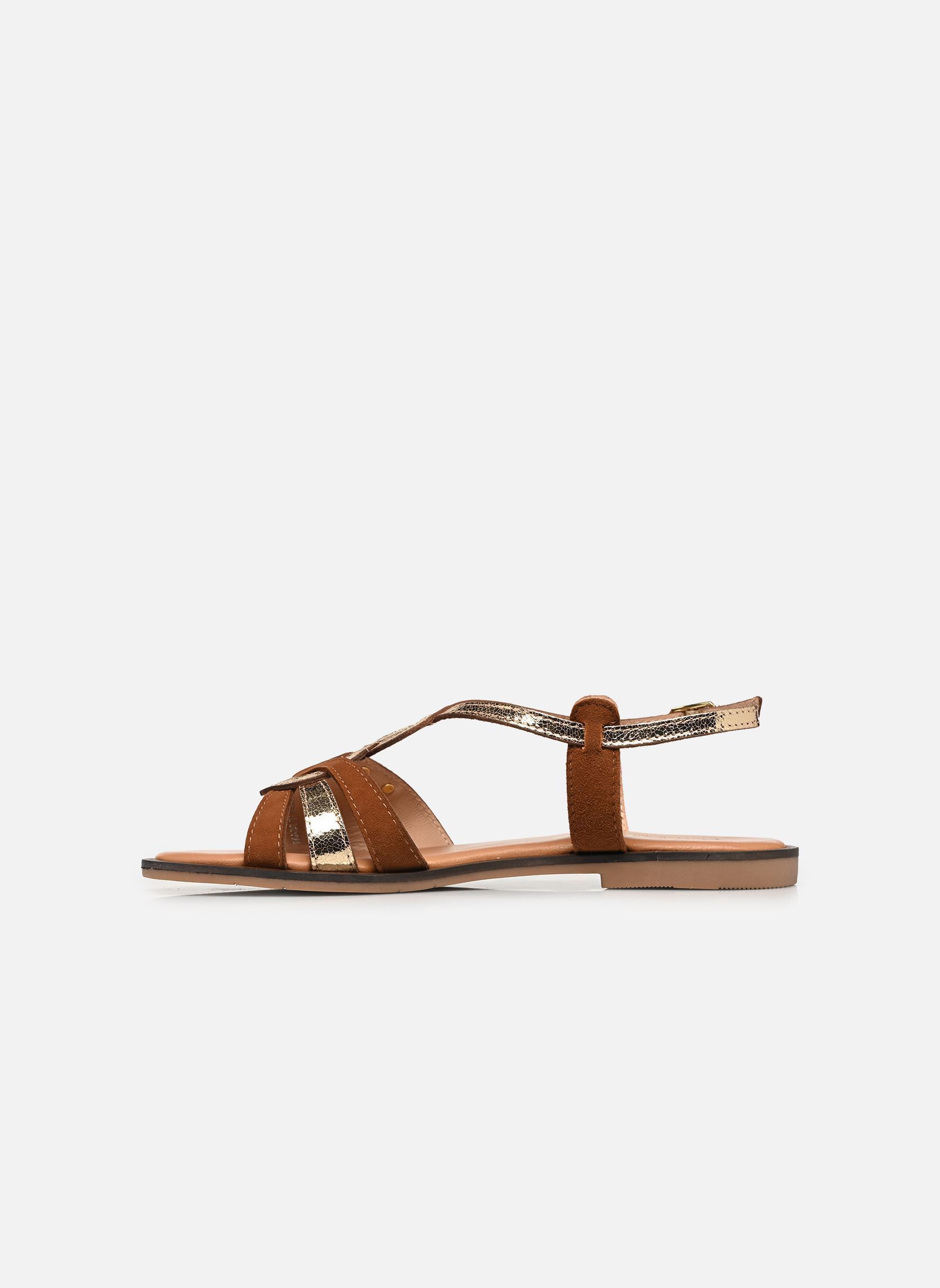 Sandalen HABBY damen braun Les Tropéziennes par M Belarbi Sandalen HABBY damen braun Cognac Or