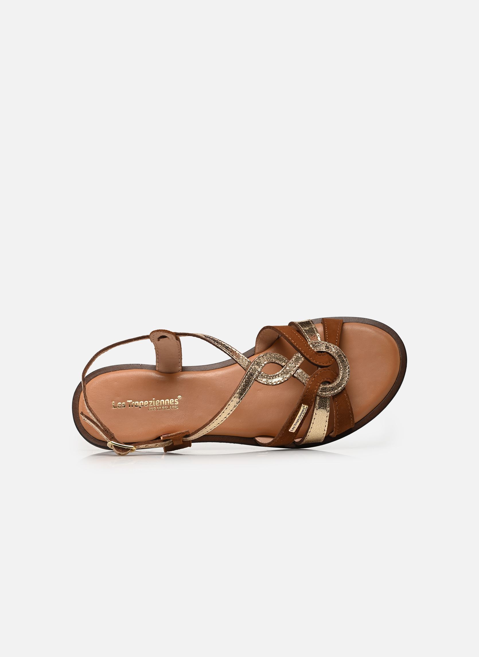 Sandalen HABBY damen braun Les Tropéziennes par M Belarbi Sandalen HABBY damen braun Cognac Or