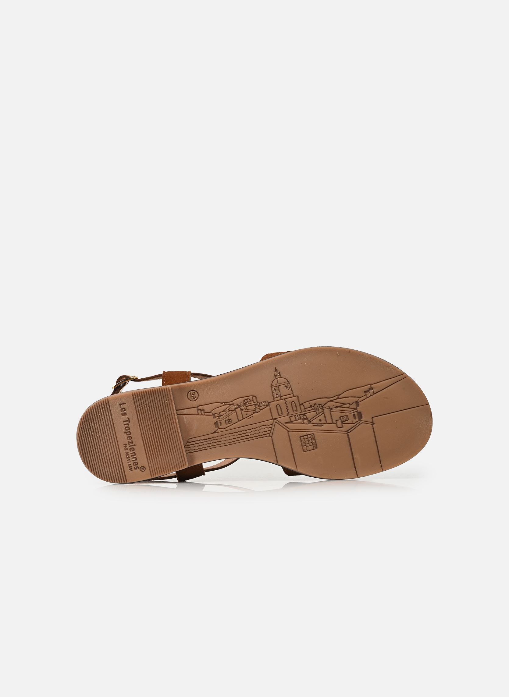 Sandalen HABBY damen braun Les Tropéziennes par M Belarbi Sandalen HABBY damen braun Cognac Or