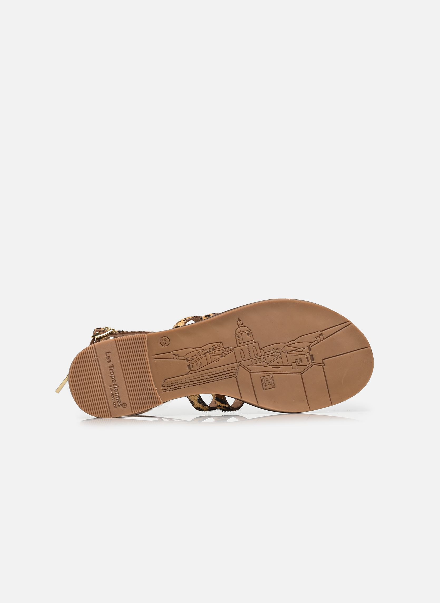 Sandalen HACHILPO damen beige Les Tropéziennes par M Belarbi Sandalen HACHILPO damen beige Leopard