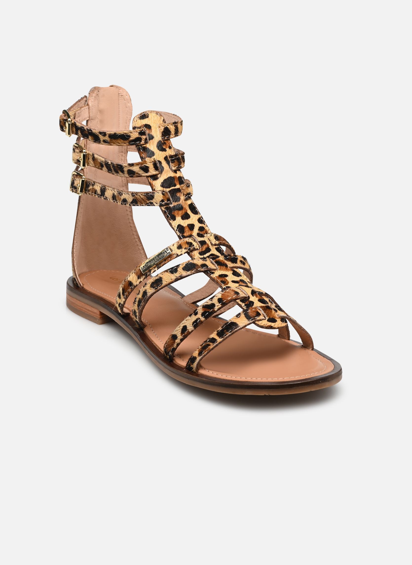 Sandalen HACHILPO damen beige Les Tropéziennes par M Belarbi Sandalen HACHILPO damen beige Leopard