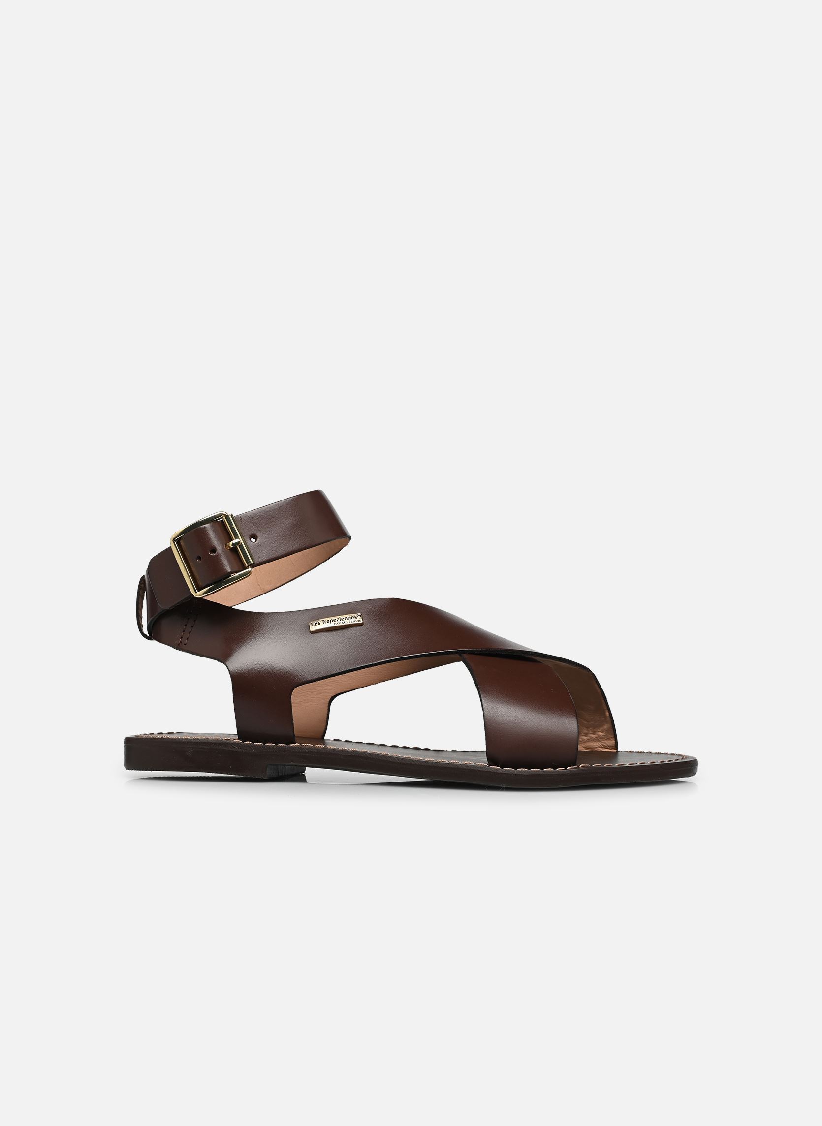 Sandales HAGLAETT femme marron Les Tropéziennes par M Belarbi Sandales HAGLAETT femme marron Chocolat