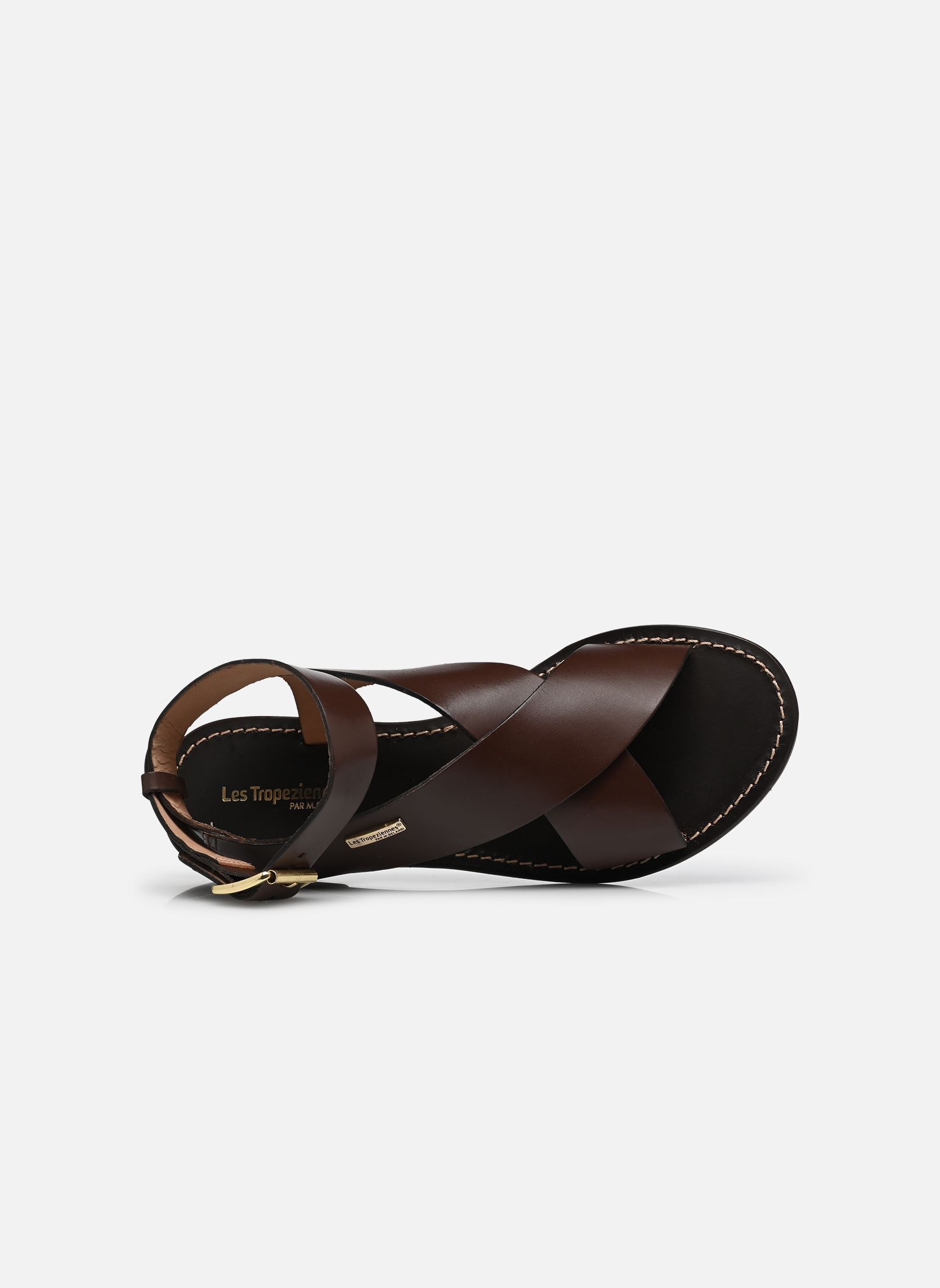 Sandales HAGLAETT femme marron Les Tropéziennes par M Belarbi Sandales HAGLAETT femme marron Chocolat