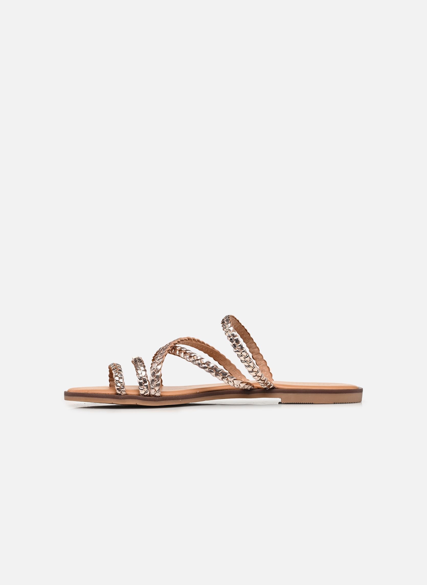 Mules HALFERY femme or et bronze Les Tropéziennes par M Belarbi Mules HALFERY femme or et bronze Or