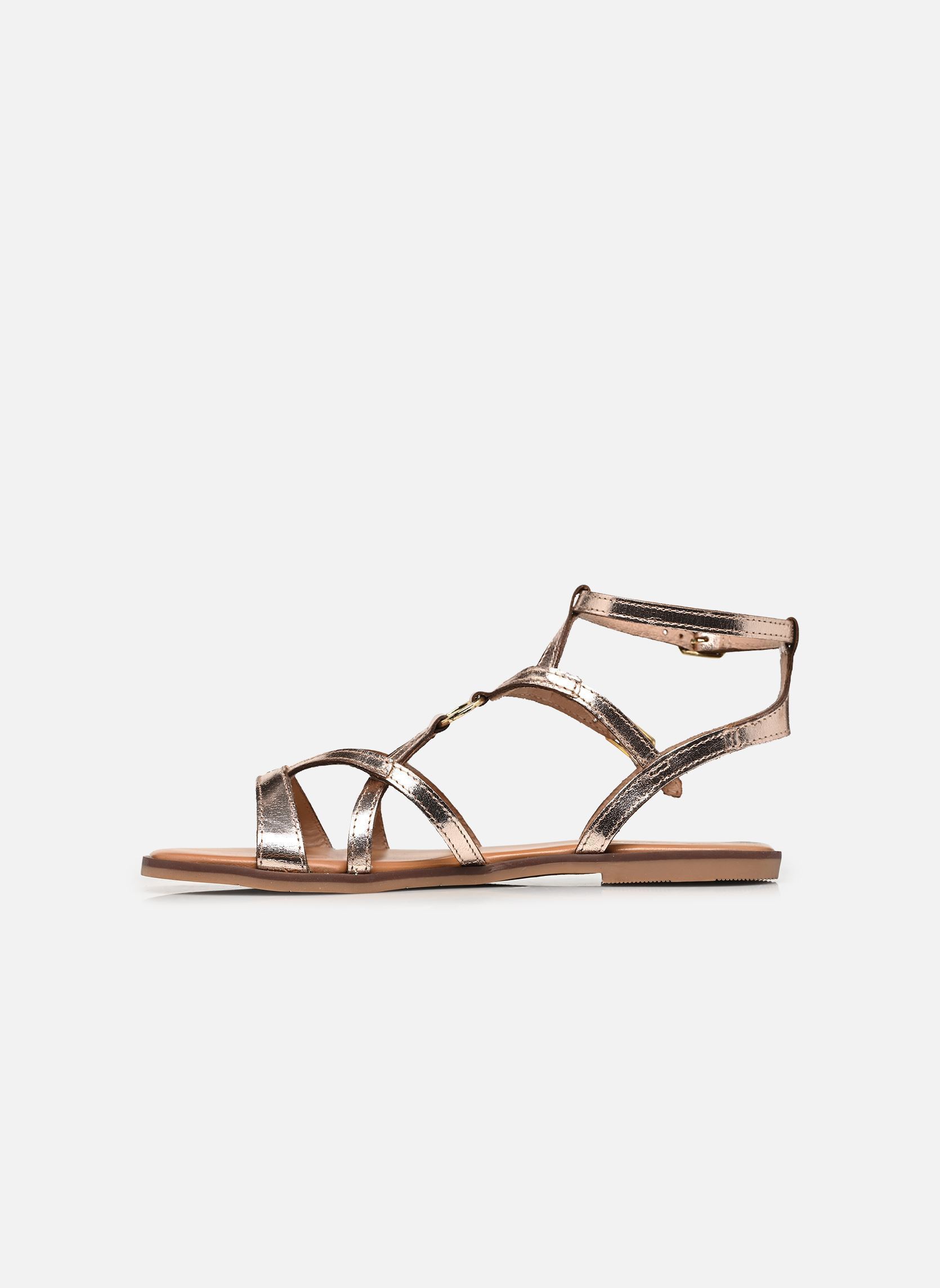 Sandalen HATOMIK damen gold und bronze Les Tropéziennes par M Belarbi Sandalen HATOMIK damen gold und bronze Or