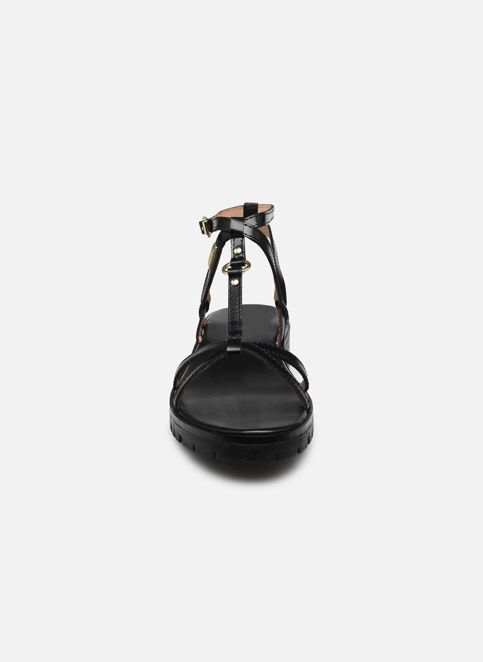Sandales HAURA femme noir Les Tropéziennes par M Belarbi Sandales HAURA femme noir Noir