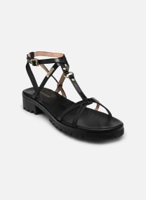 Sandales HAURA femme or et bronze