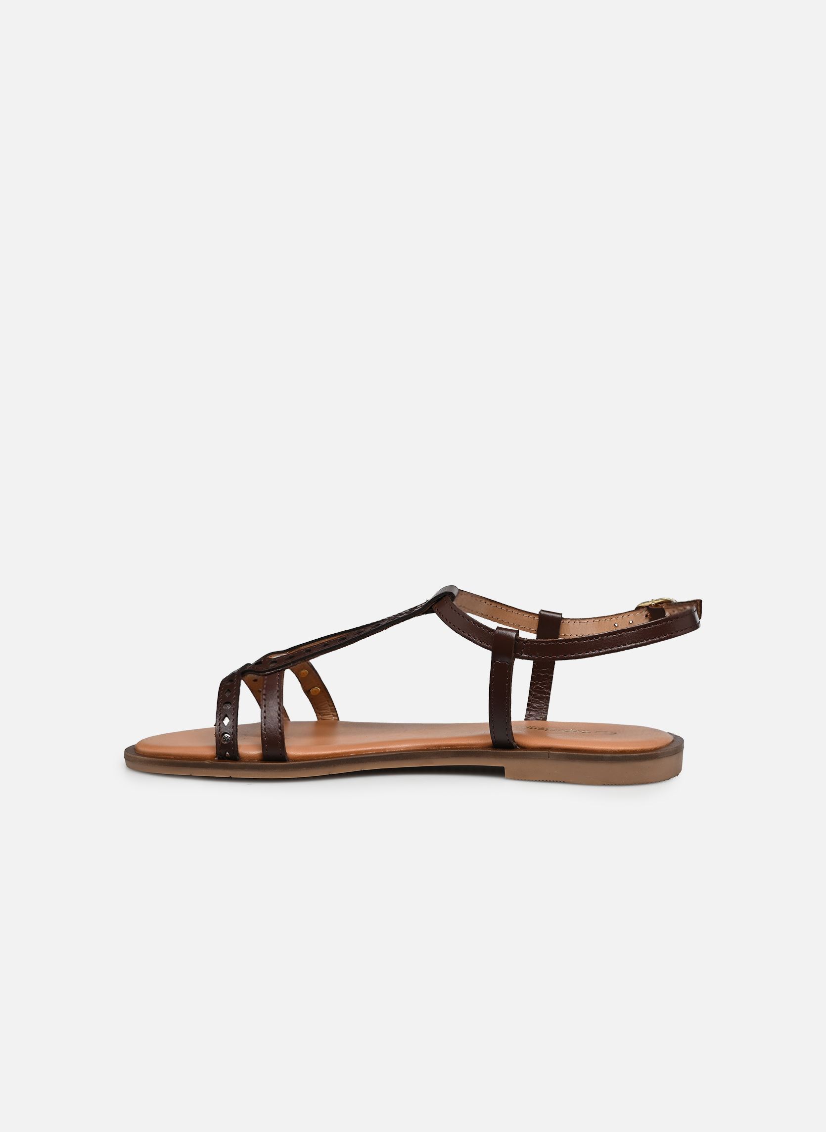 Sandales HELECTRA femme marron Les Tropéziennes par M Belarbi Sandales HELECTRA femme marron Chocolat