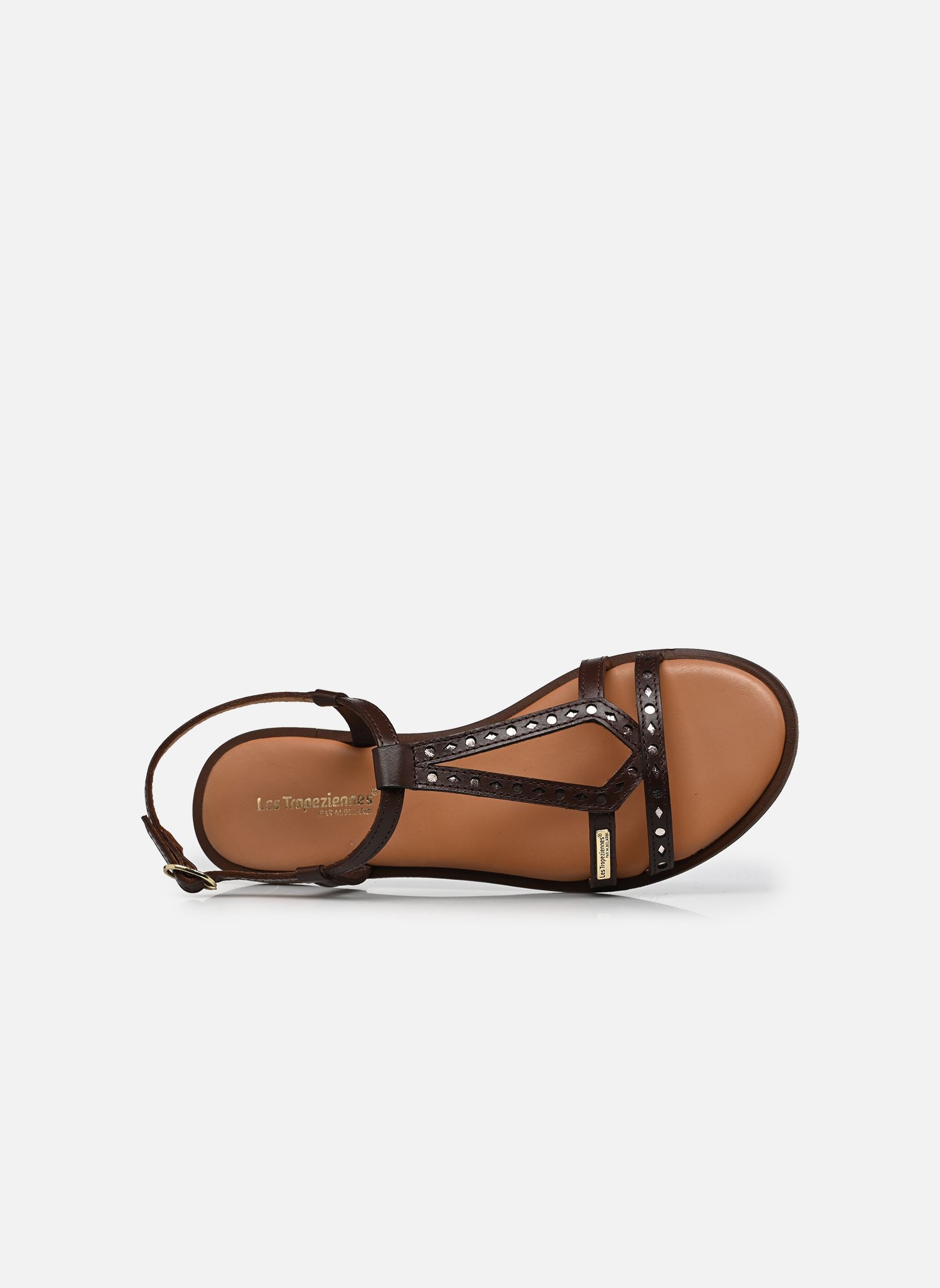 Sandales HELECTRA femme marron Les Tropéziennes par M Belarbi Sandales HELECTRA femme marron Chocolat